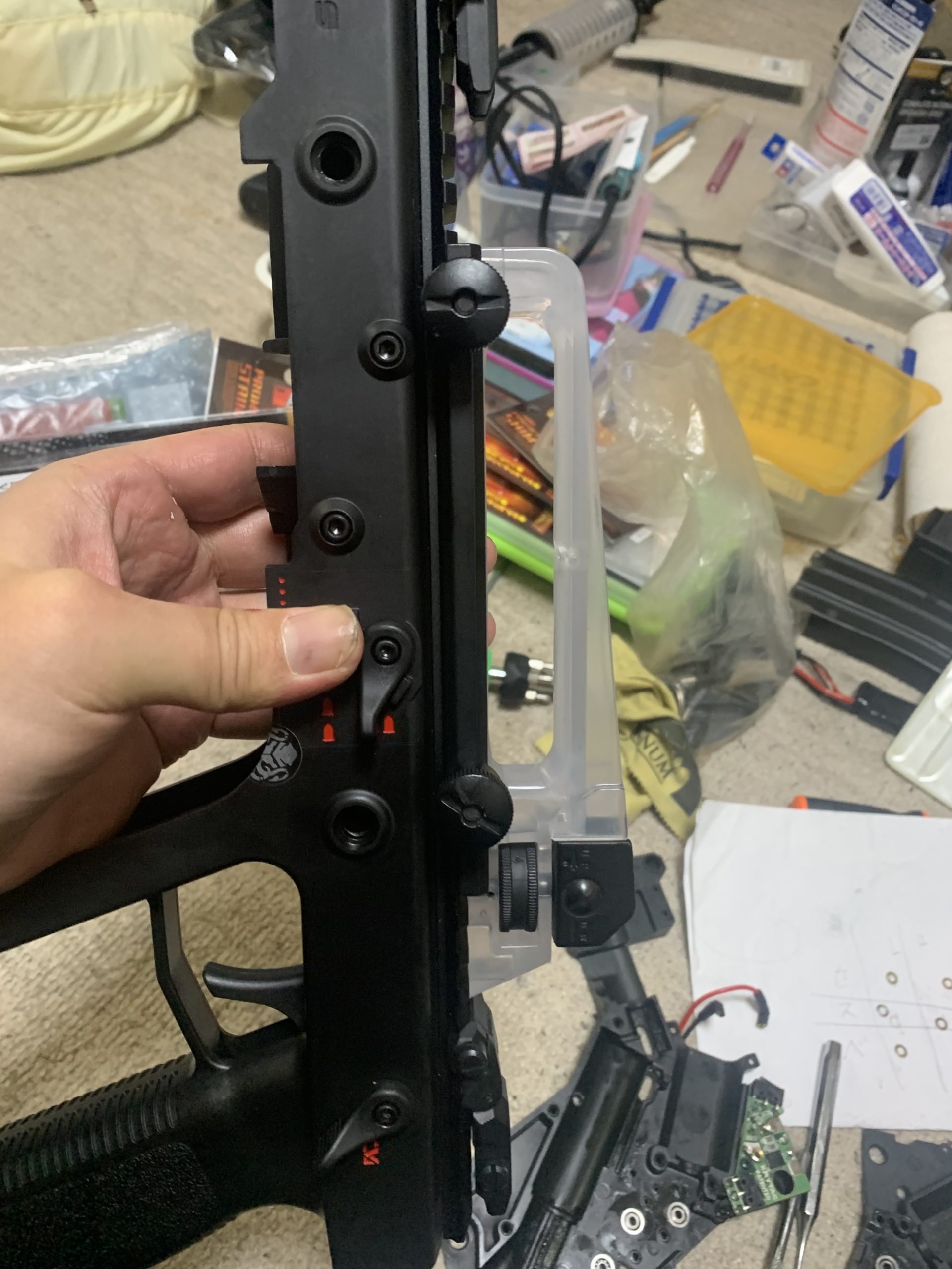 KRYTAC KRISS VECTOR アッパーレシーバ　M4キャリングハンドル