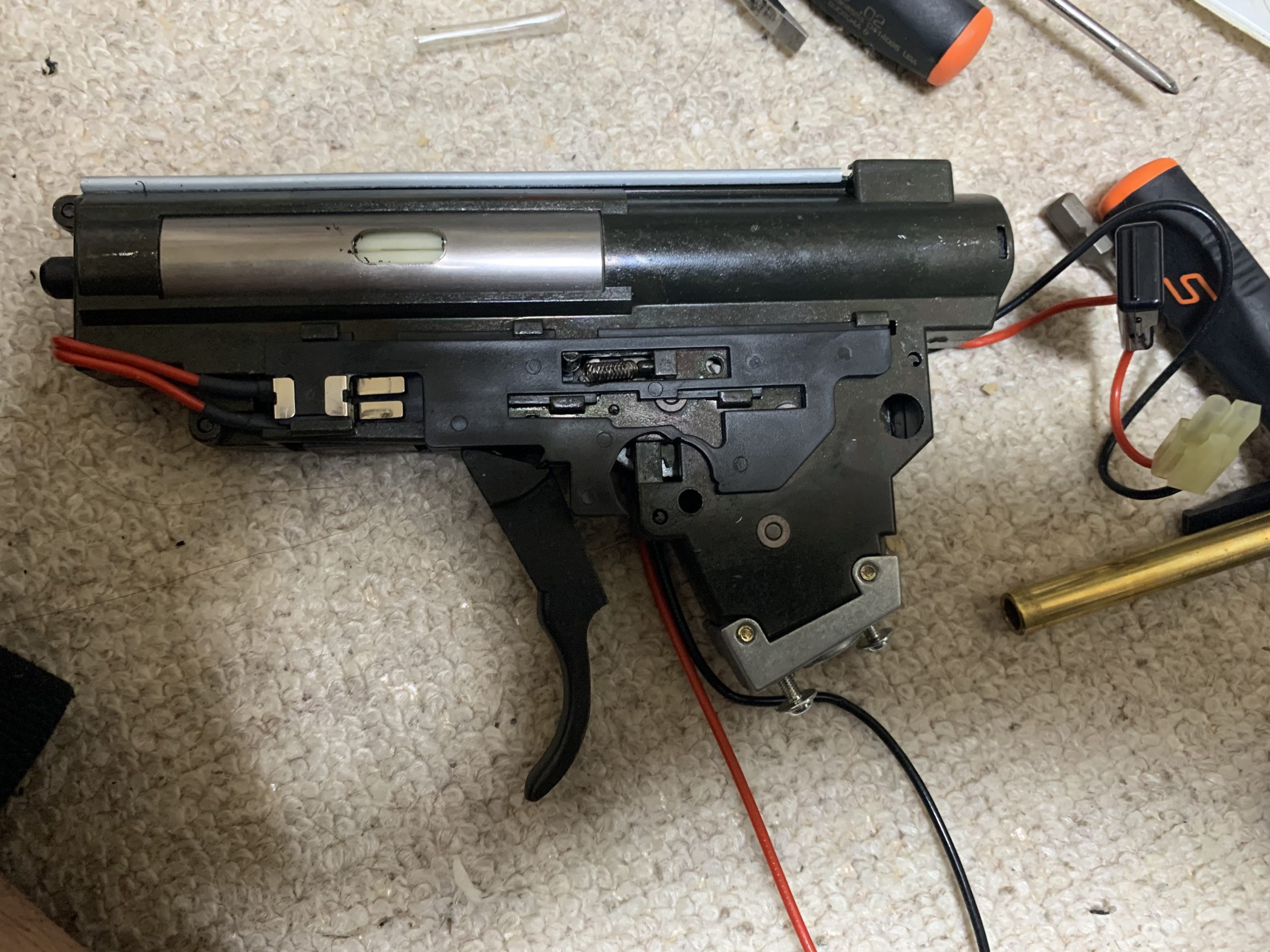 東京マルイ　MP5K HC メカボックス　左側面