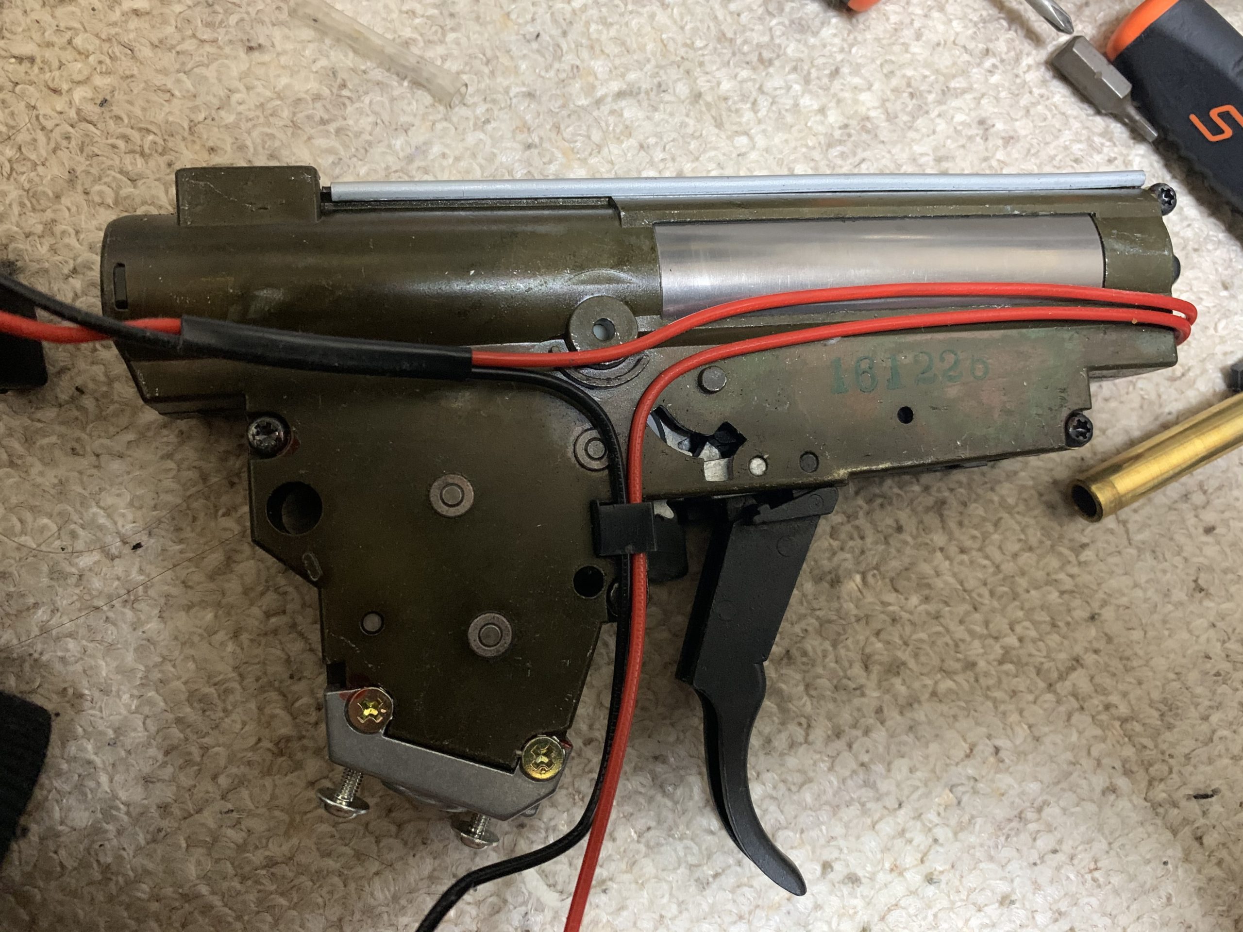 東京マルイ　MP5 HC メカボックス　右側面