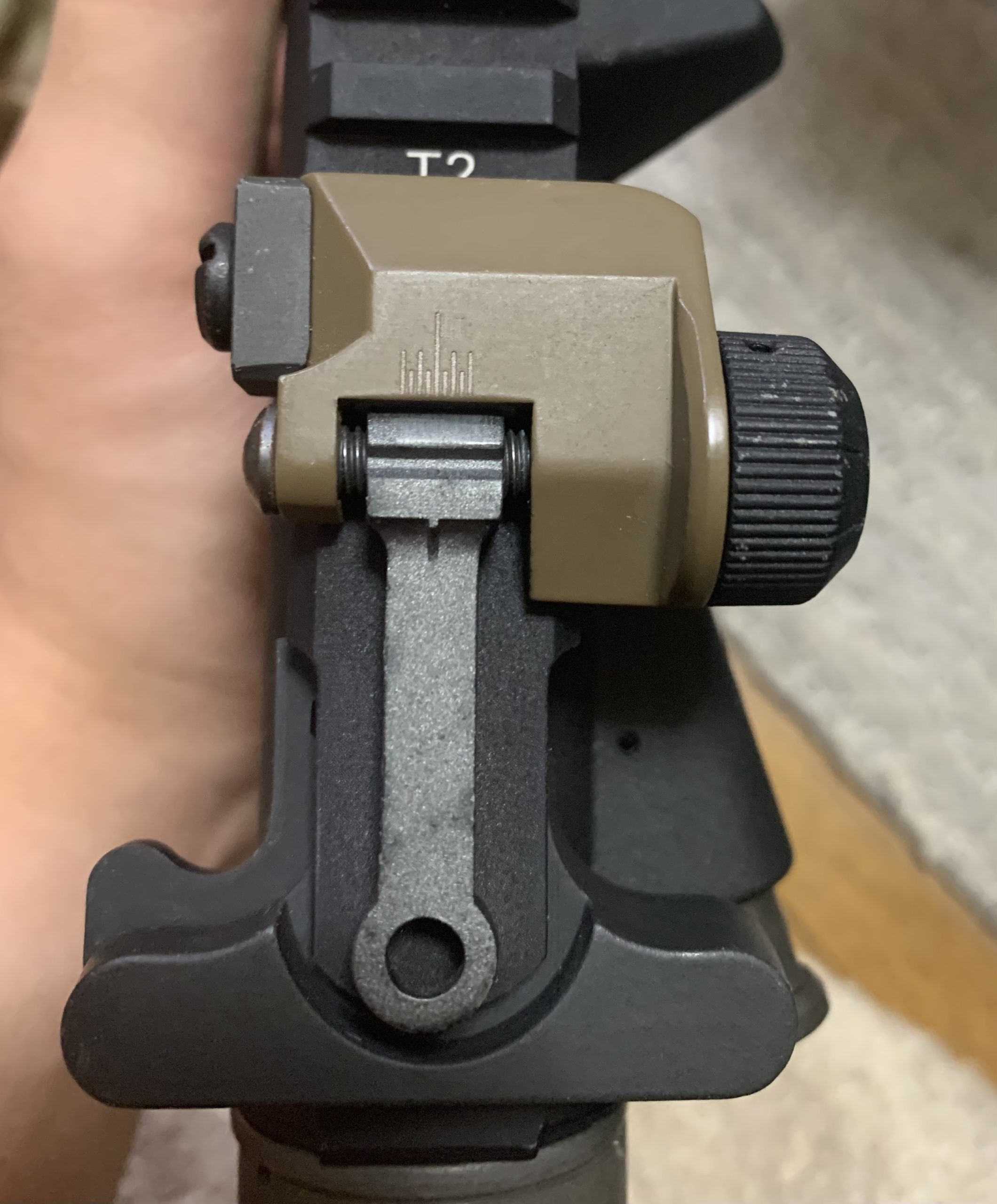 VFC Mk18 mod1 リアサイト