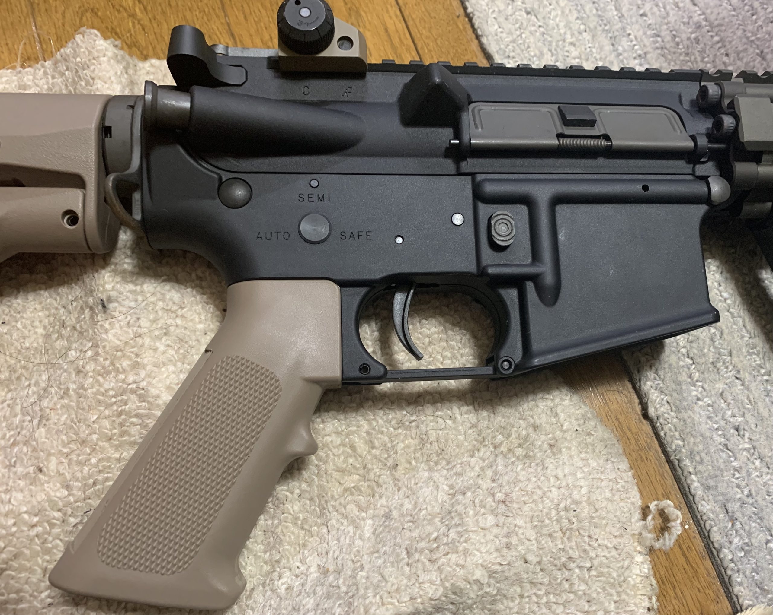 VFC Mk18 mod1 右側面