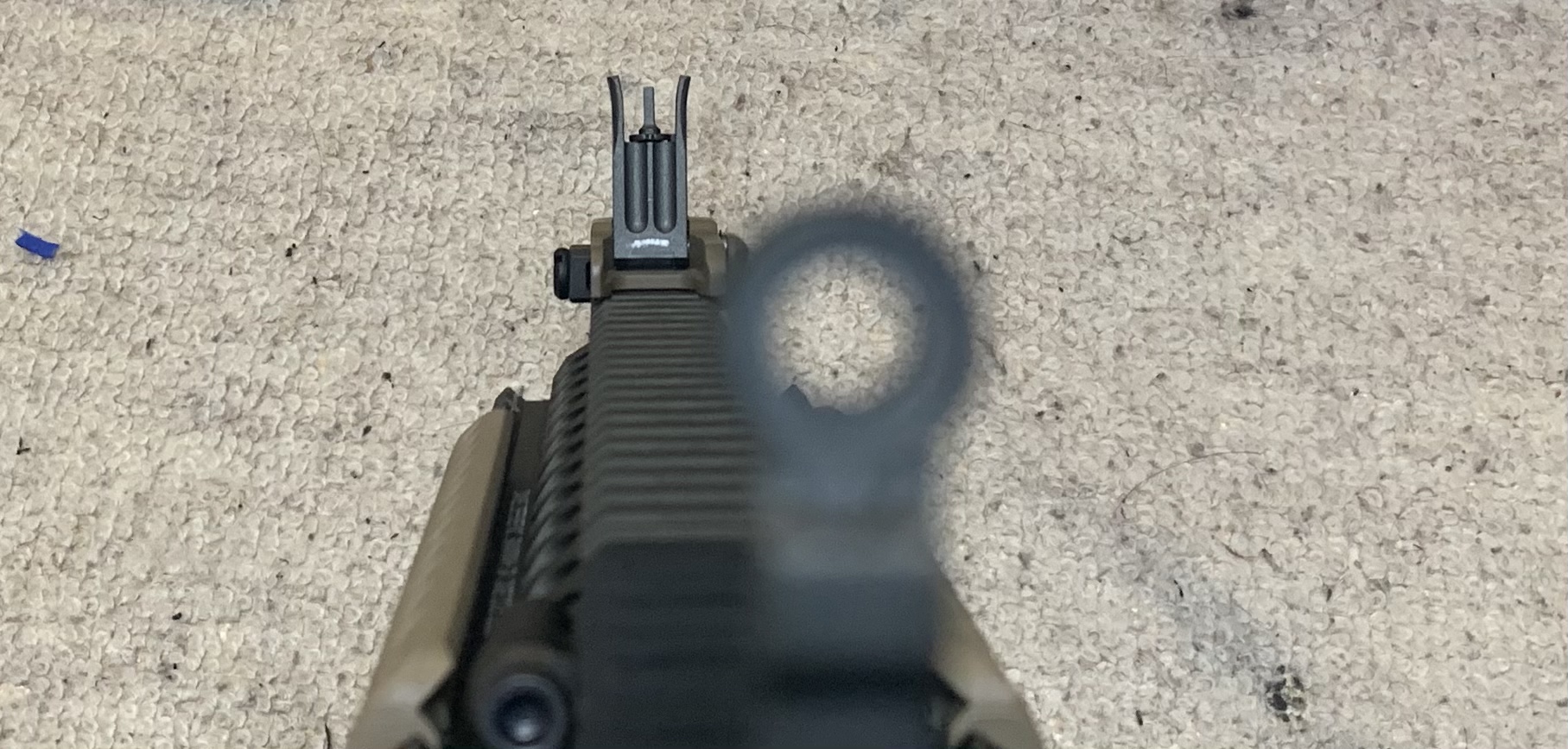 VFC Mk18 mod1 サイトビュー