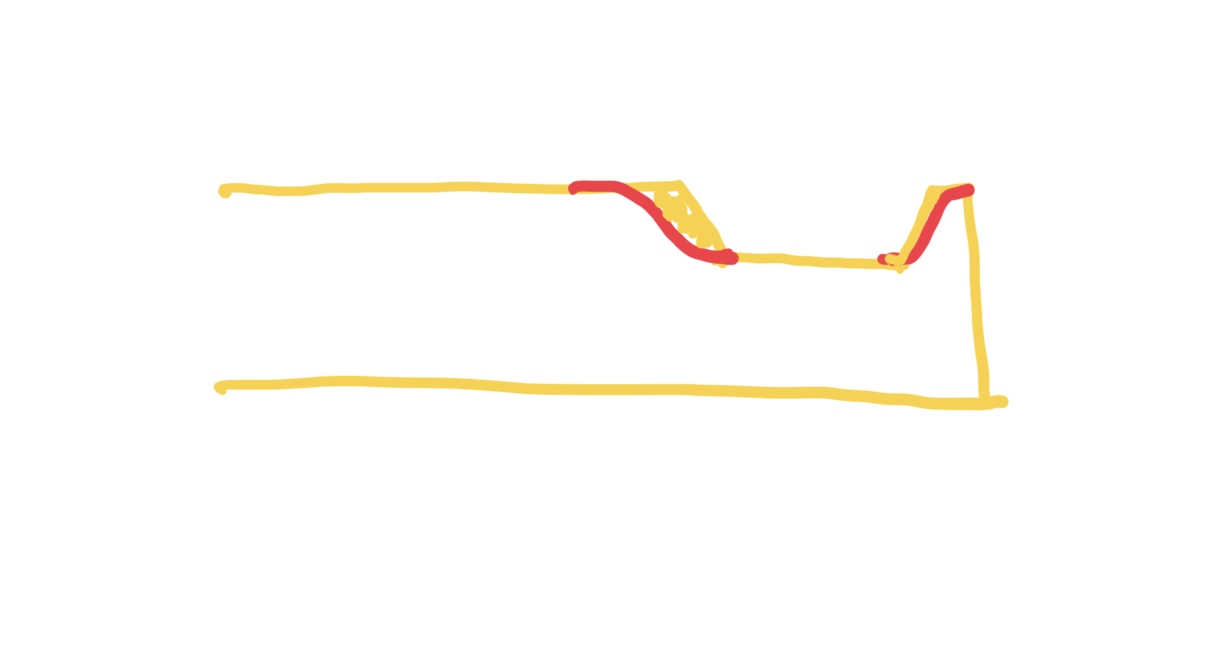 インナーバレル　ホップ窓　加工イメージ