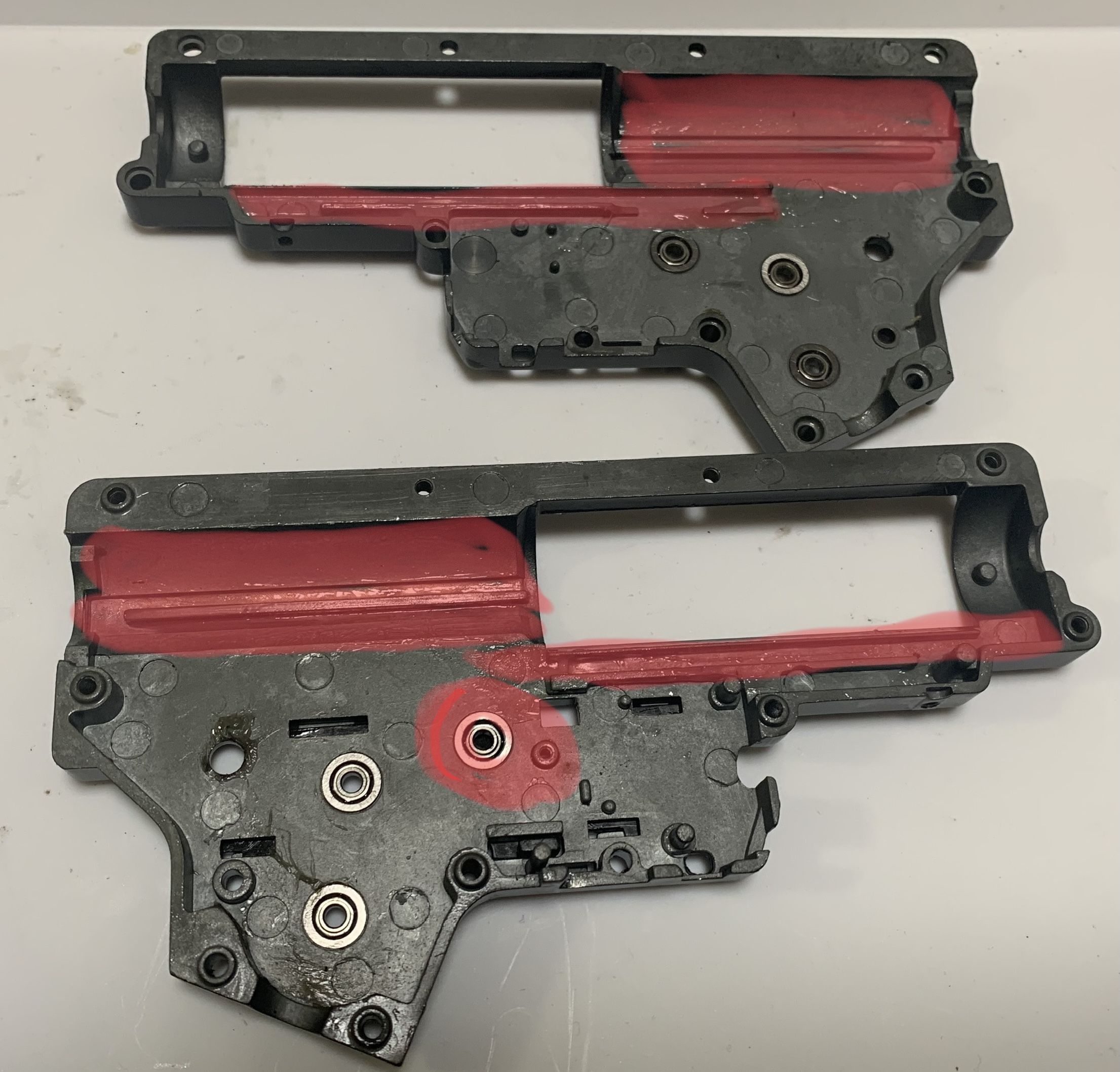 PTS MAGPUL MASADA メカボックスケース　研磨部