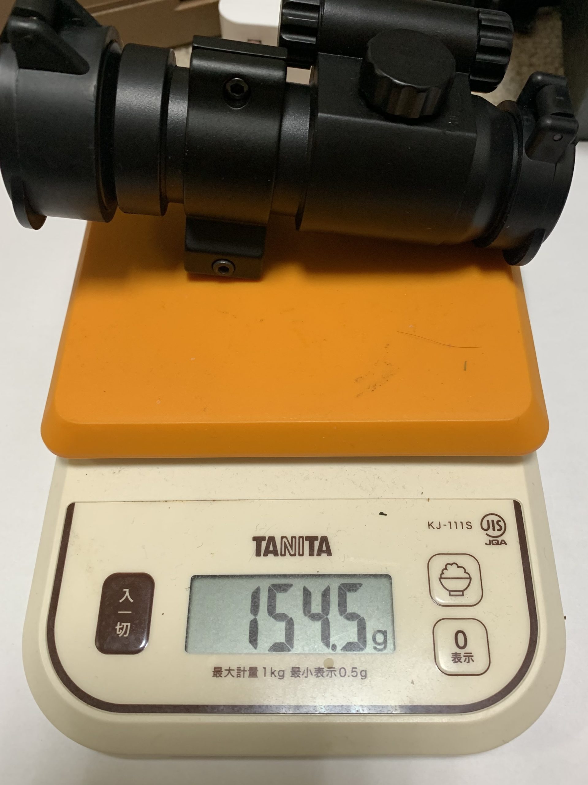 東京マルイ　プロサイト　重量、154.5g