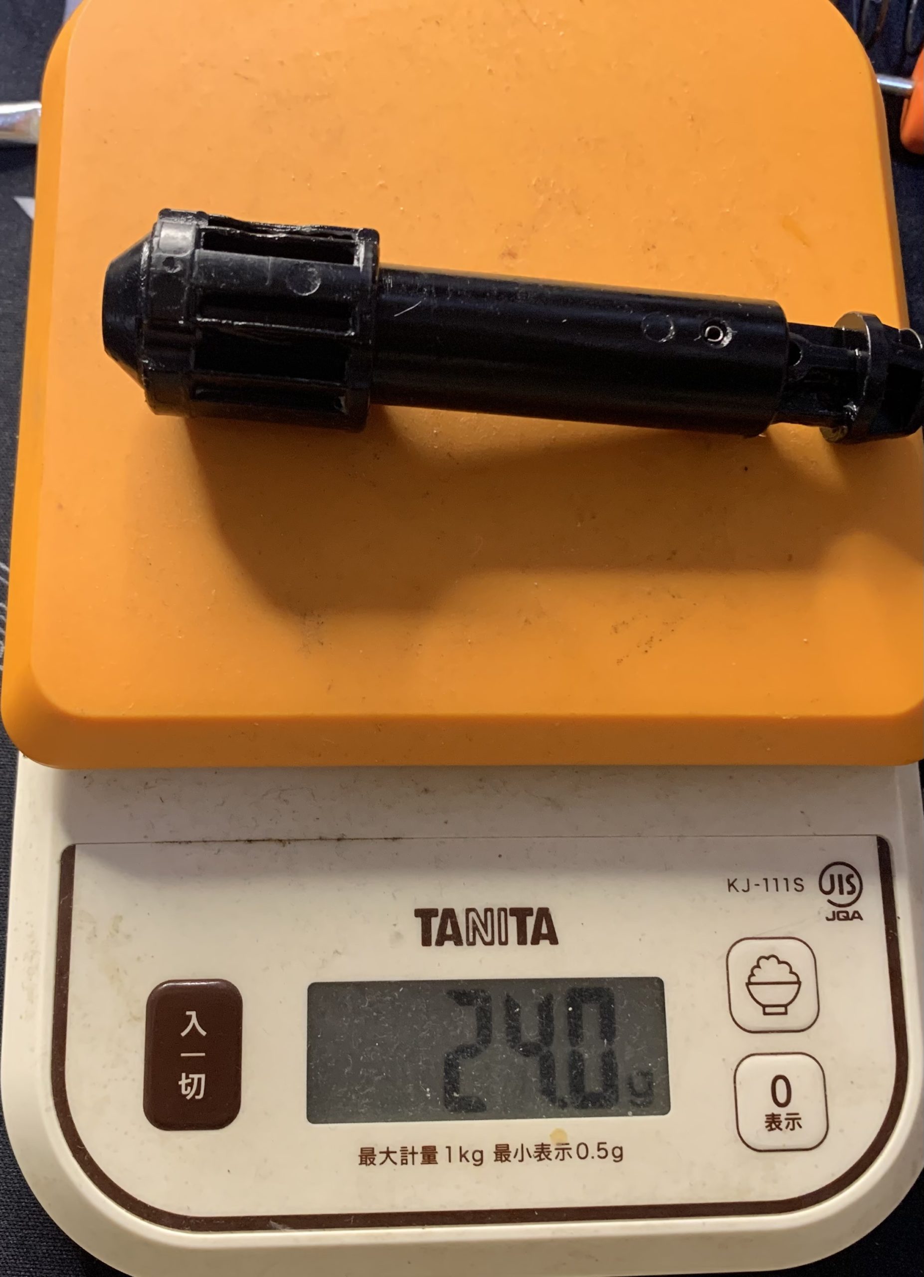 東京マルイ　CQBR ブロック1 リコイルバッファーの重量、24g