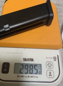 東京マルイ　グロック17 GEN4 カスタム　ガス満タン　マガジン重量