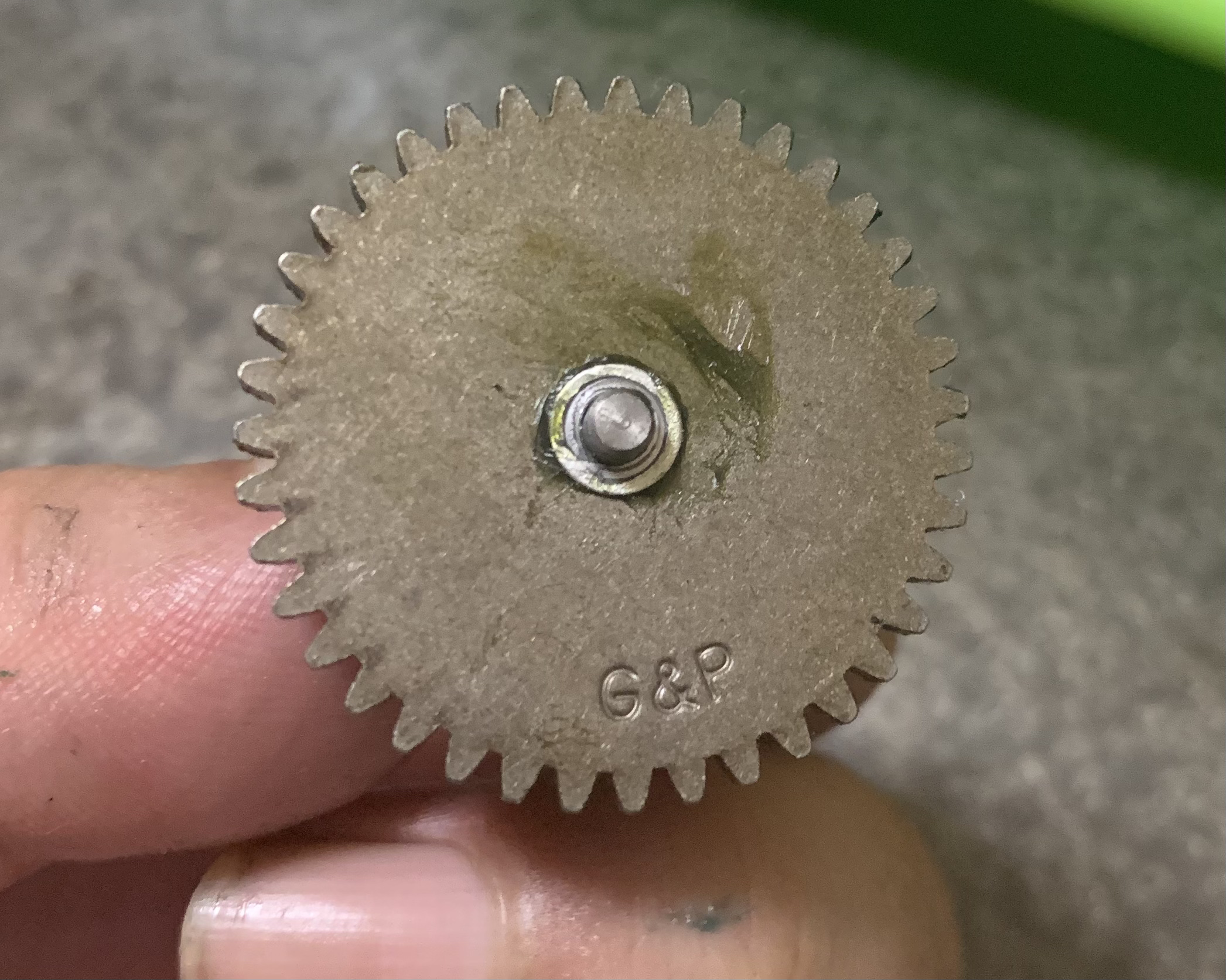 G&P XM177E1 AEG スパーギア裏側