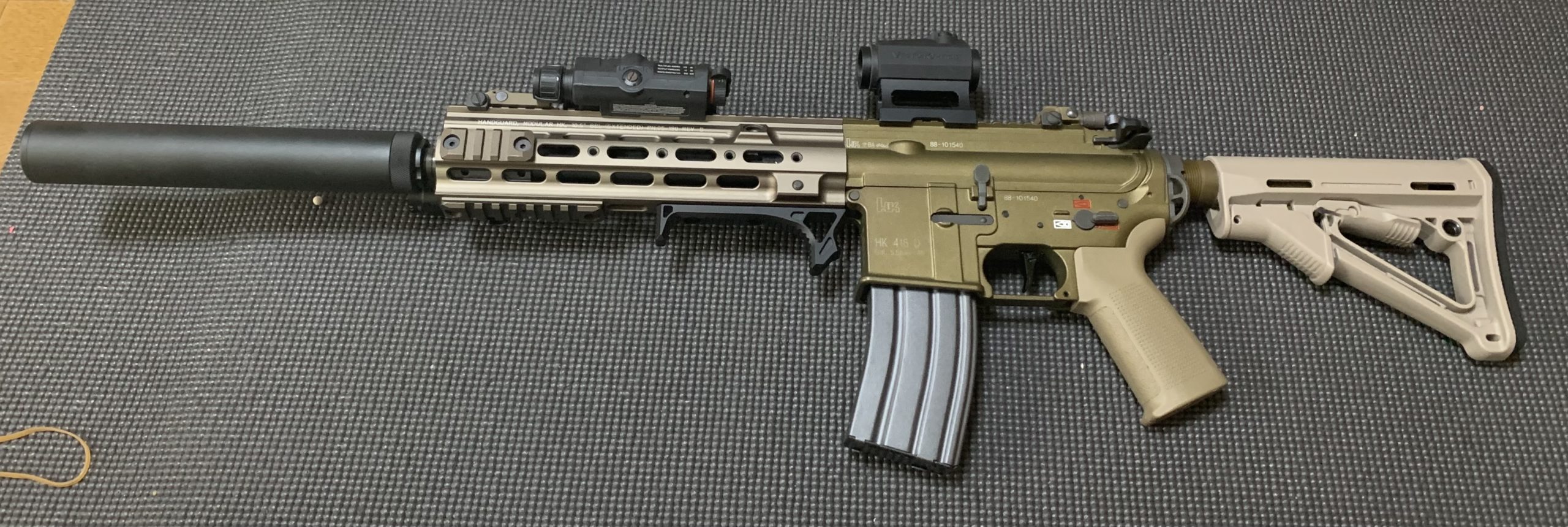 VFC HK416 CAG ハイサイクルカスタム　左サイド