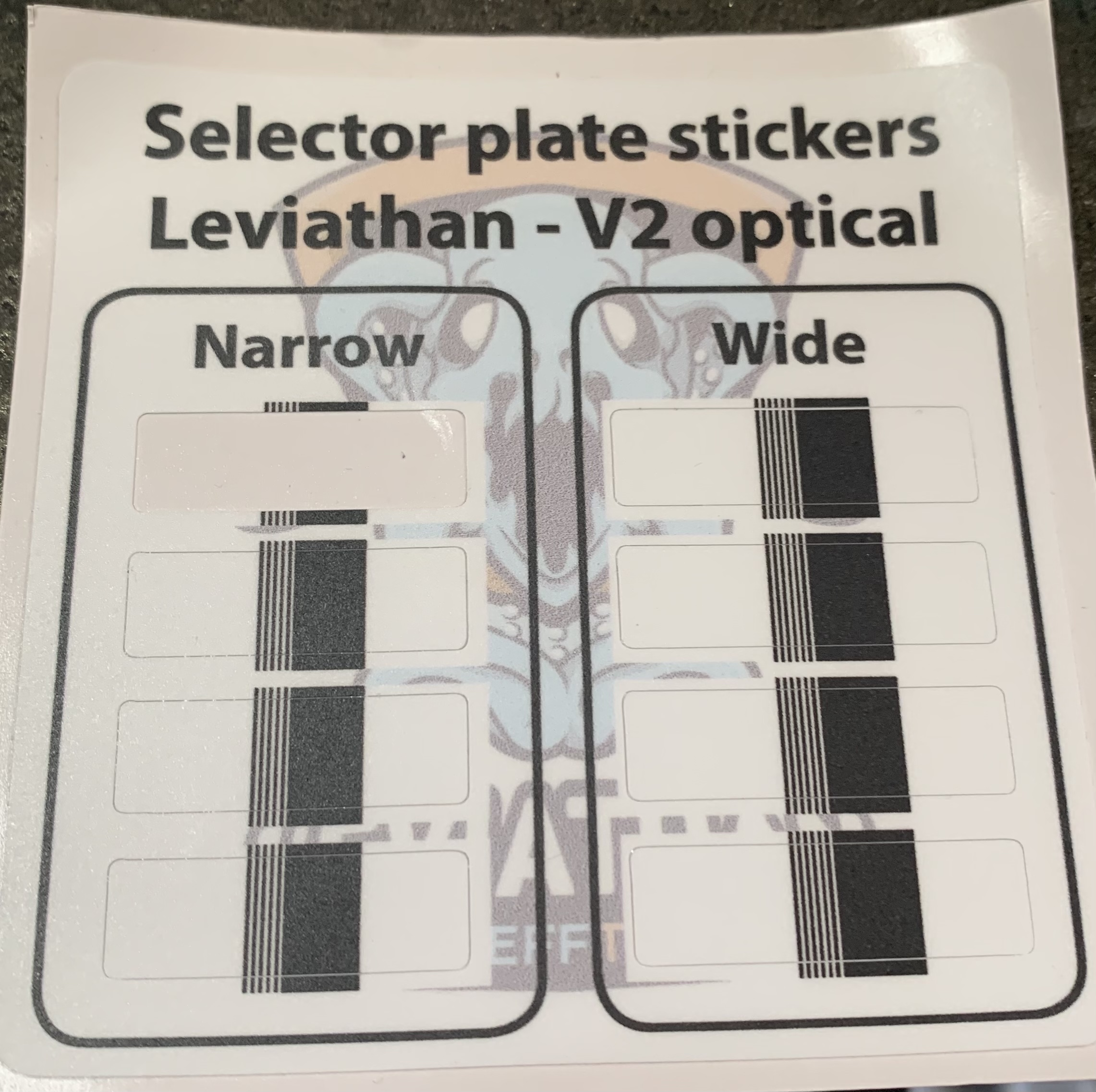 VFC HK416 CAG リバイアサン　ステッカー