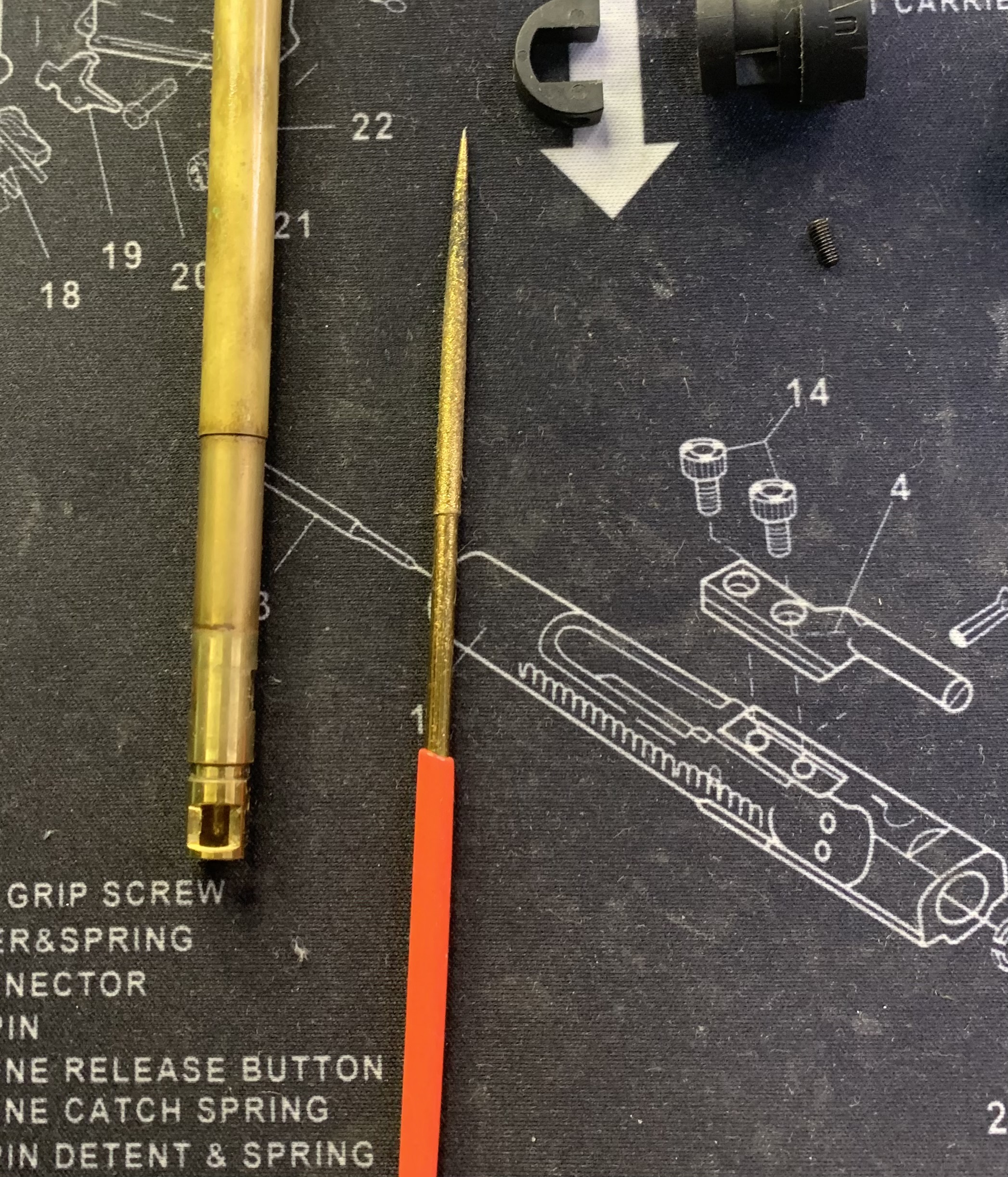 KSC AK74M system7two 丸棒ヤスリ