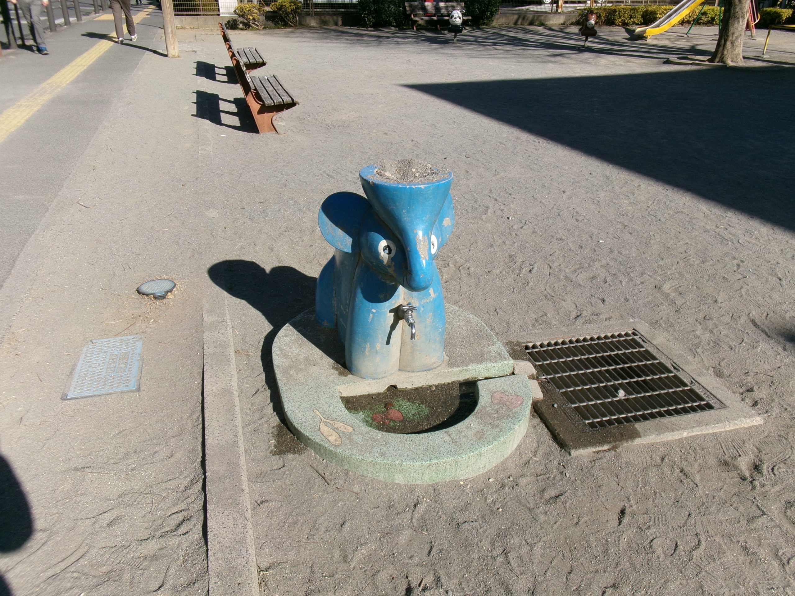 Kodak　FZ55　ゾウの蛇口