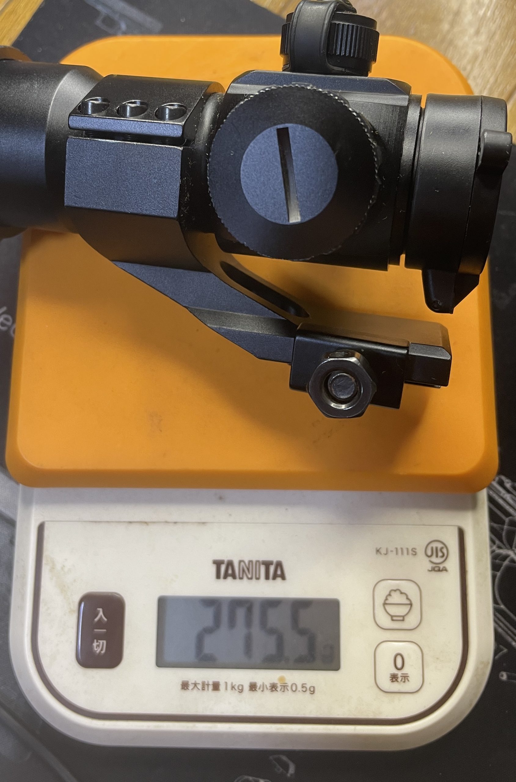 Sutekus 4MOA ドットサイト M3タイプ　重量