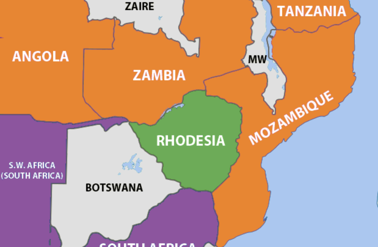 ローデシア　出典:Public Domain