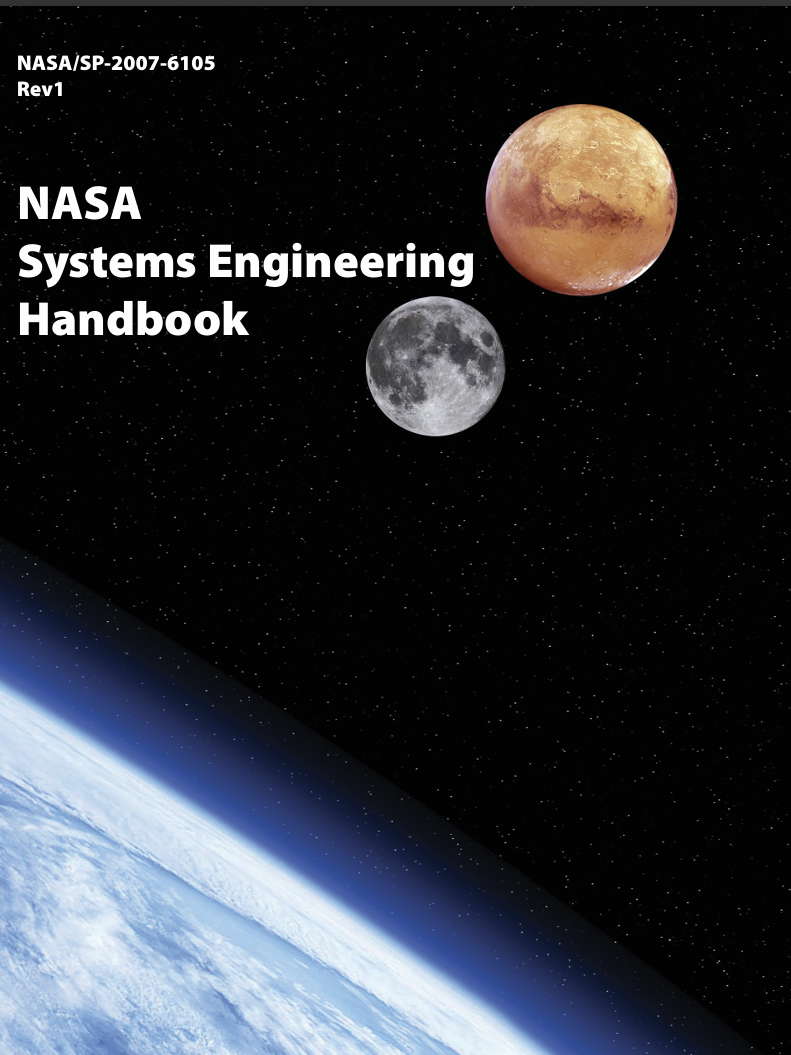 NASA Systems engineering Handbook Rev1  出典:NASA、Public Domain