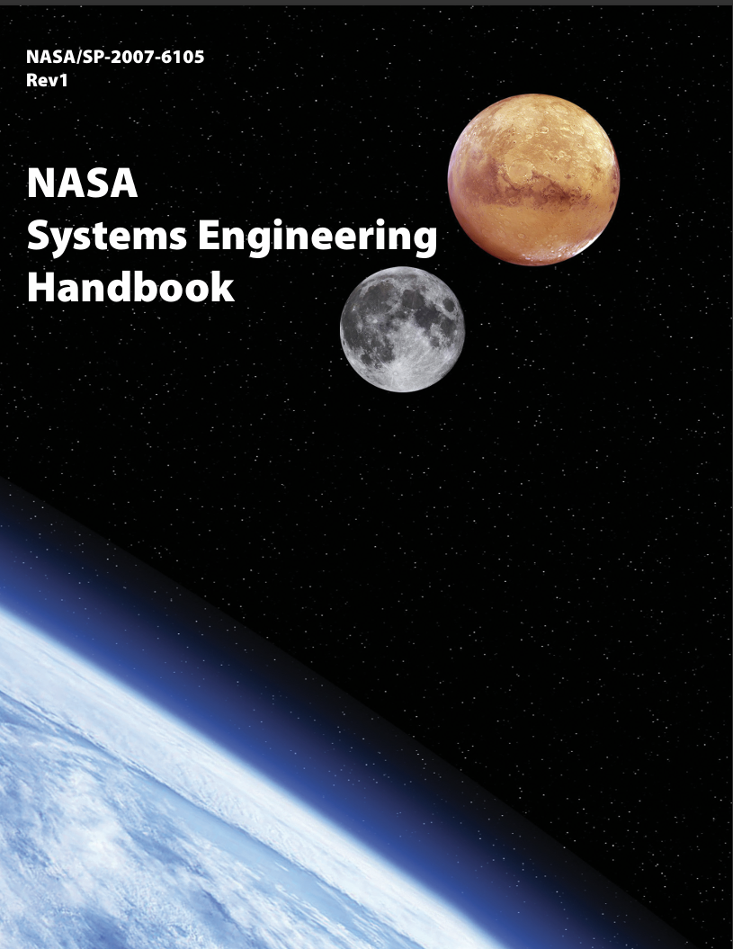 NASA Systems engineering Handbook Rev1  出典:NASA、Public Domain