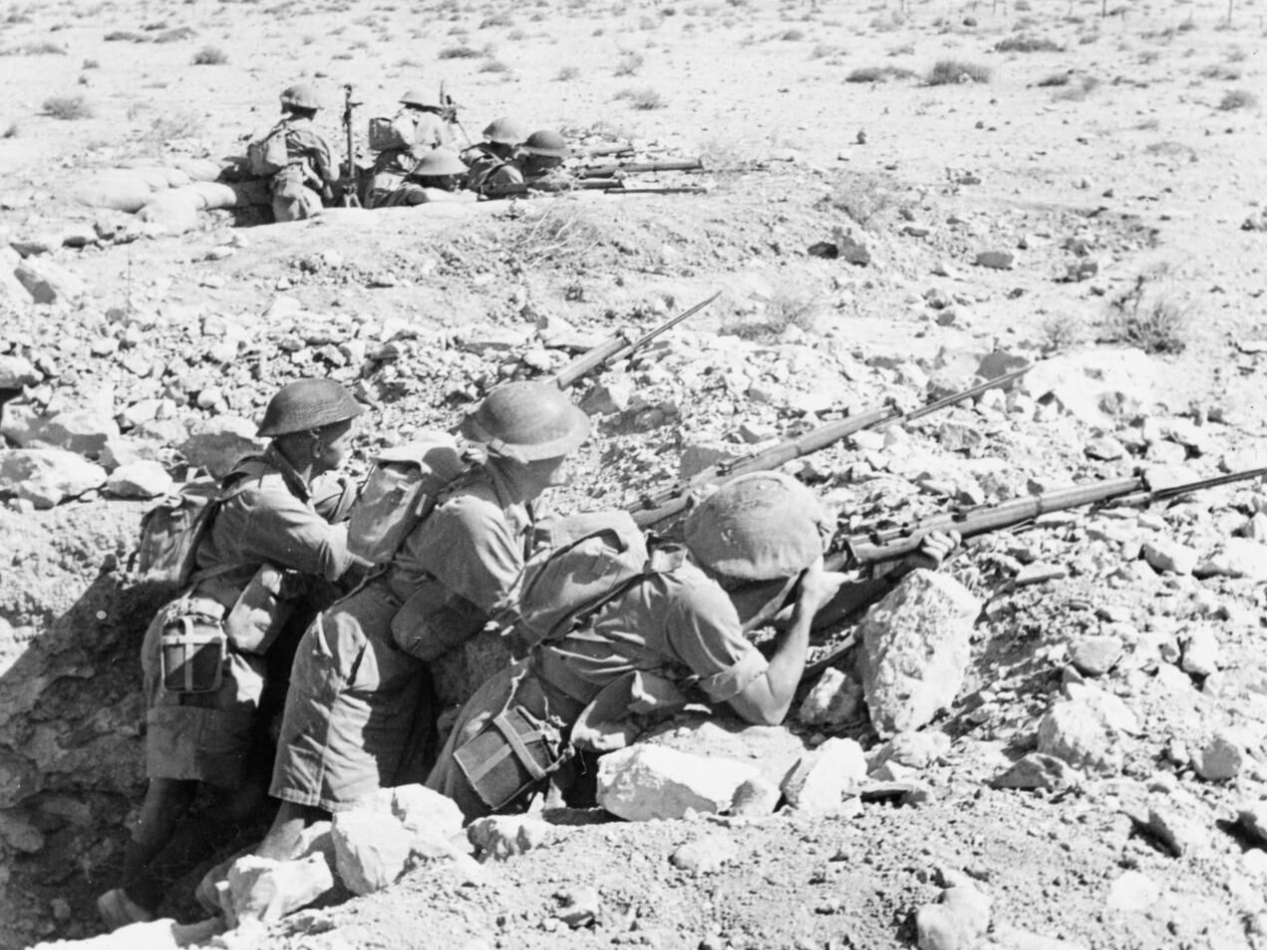 北アフリカ戦線 トブルク包囲戦 出典:Public Domain