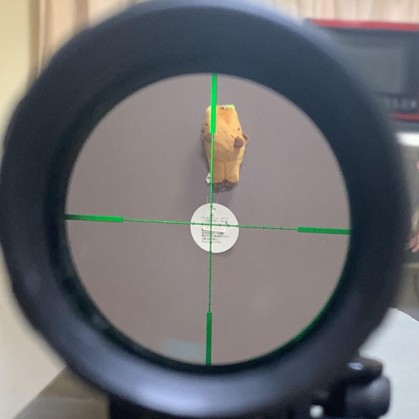 東京マルイ　イルミネーテッドショートスコープ　イルミネーション点灯　緑