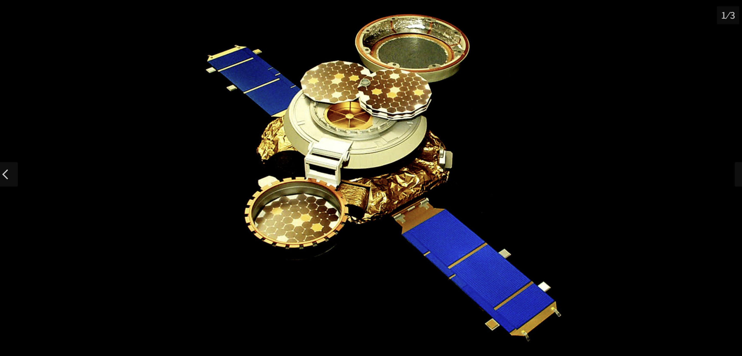 ディスカバリー計画の探査機ジェネシス　出典:NASA、Public Domain