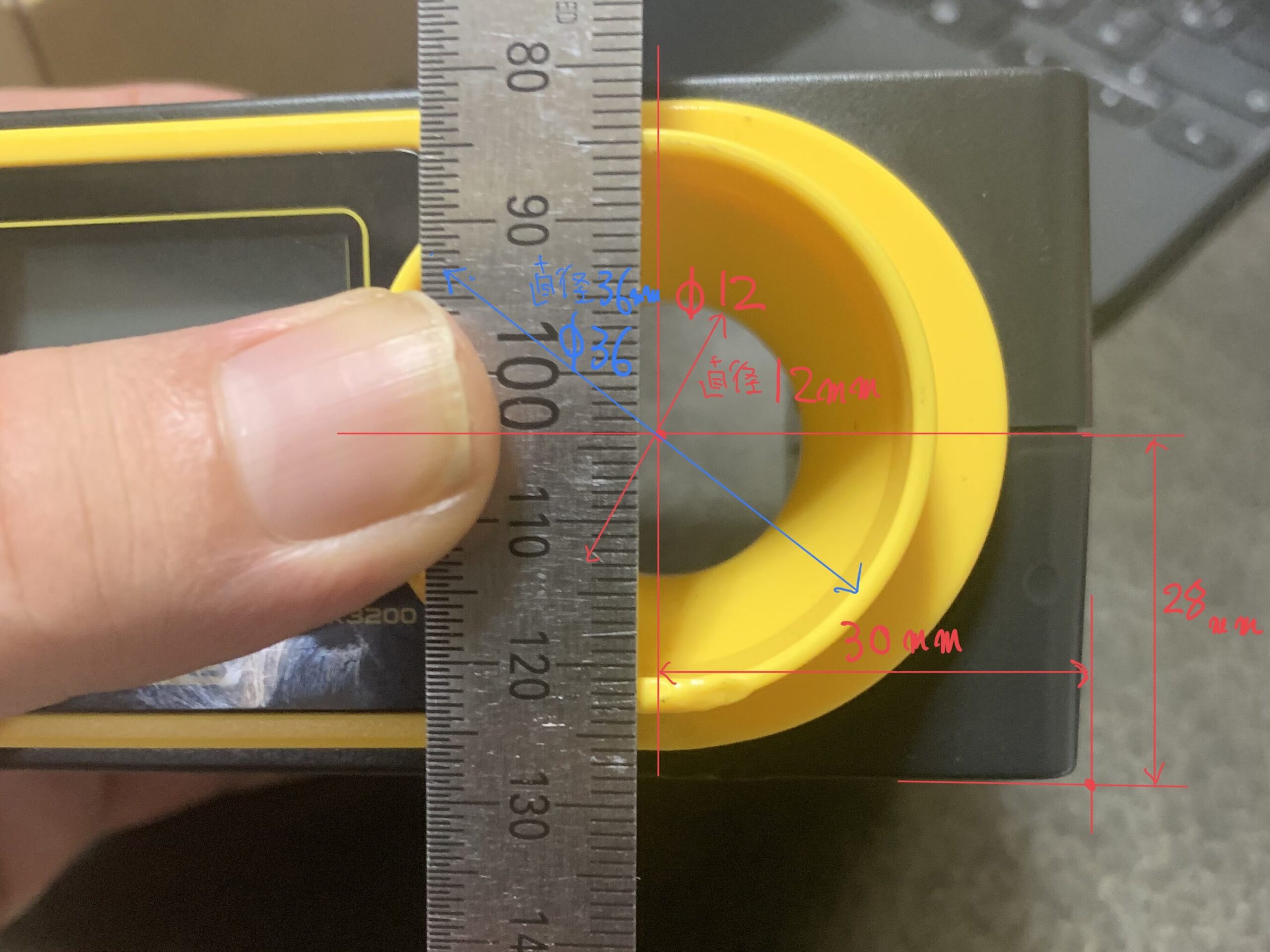 Xcortech X3200 MK3 測定部