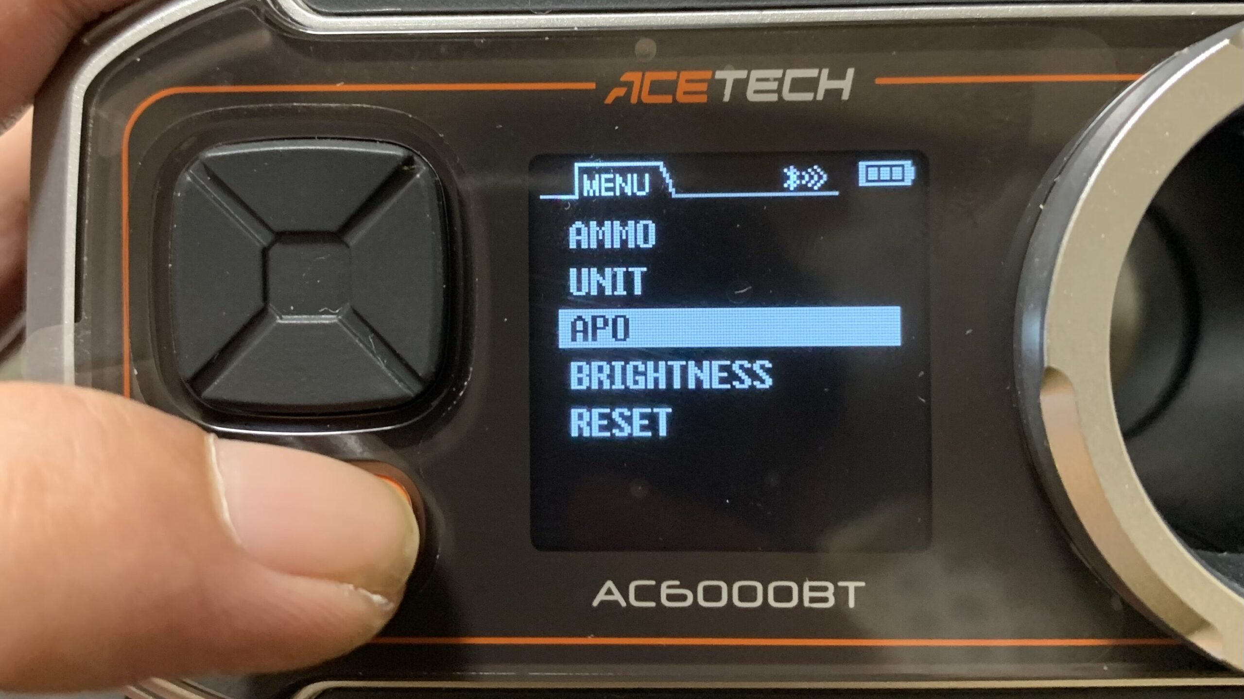 acetecac6000bt apo変更