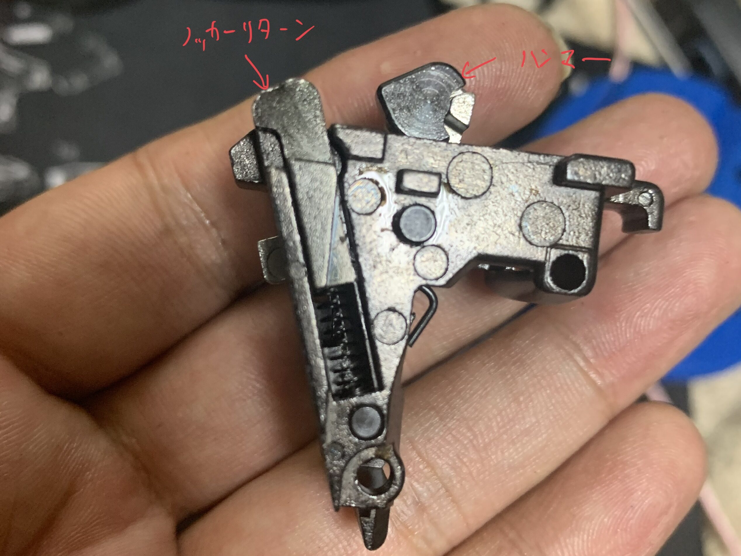 actionarmy aap-01 ハンマーメカ ノッカーリターンサイド