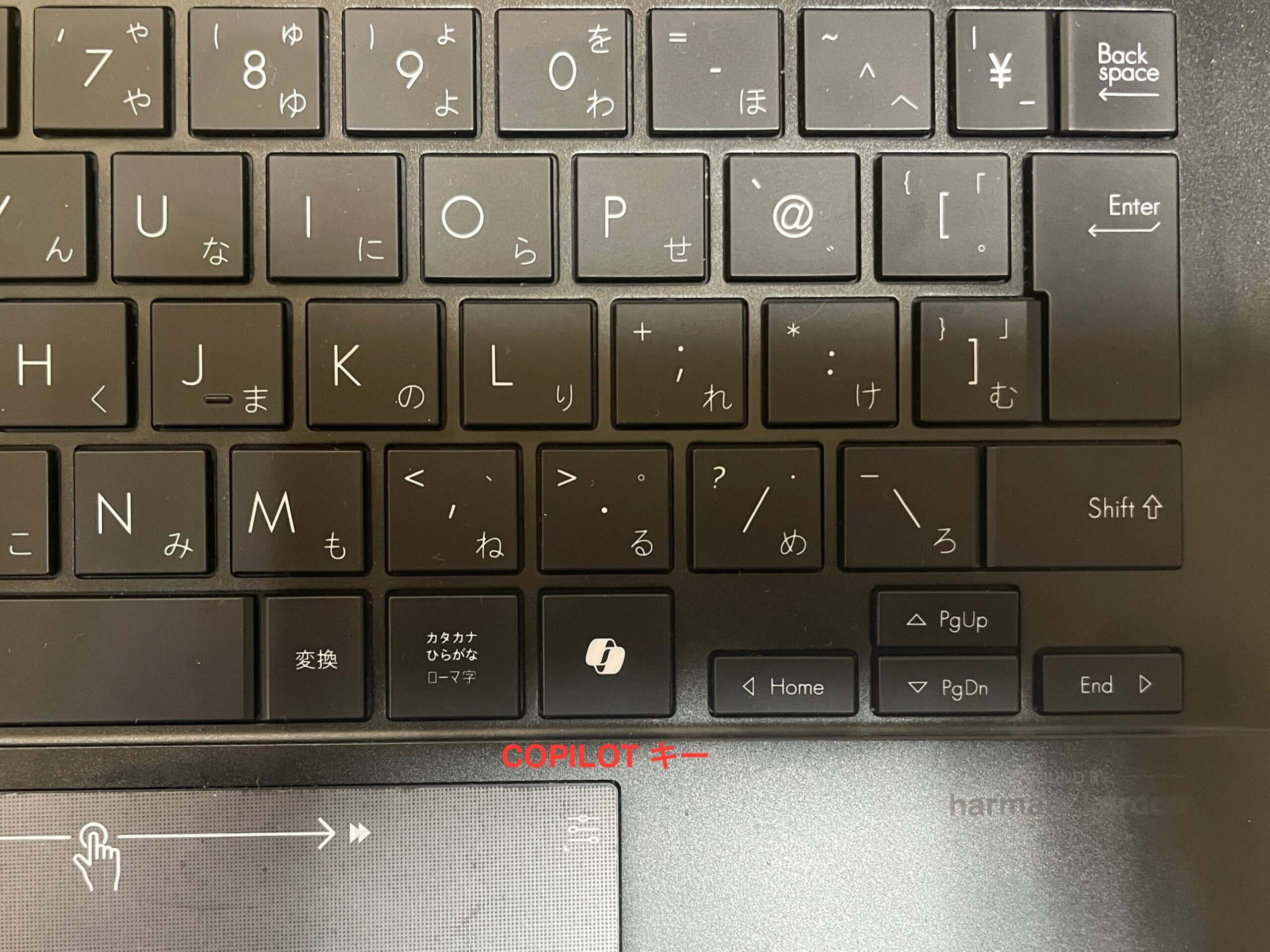 ASUS　VIVOBOOK S14 　COPILTキー