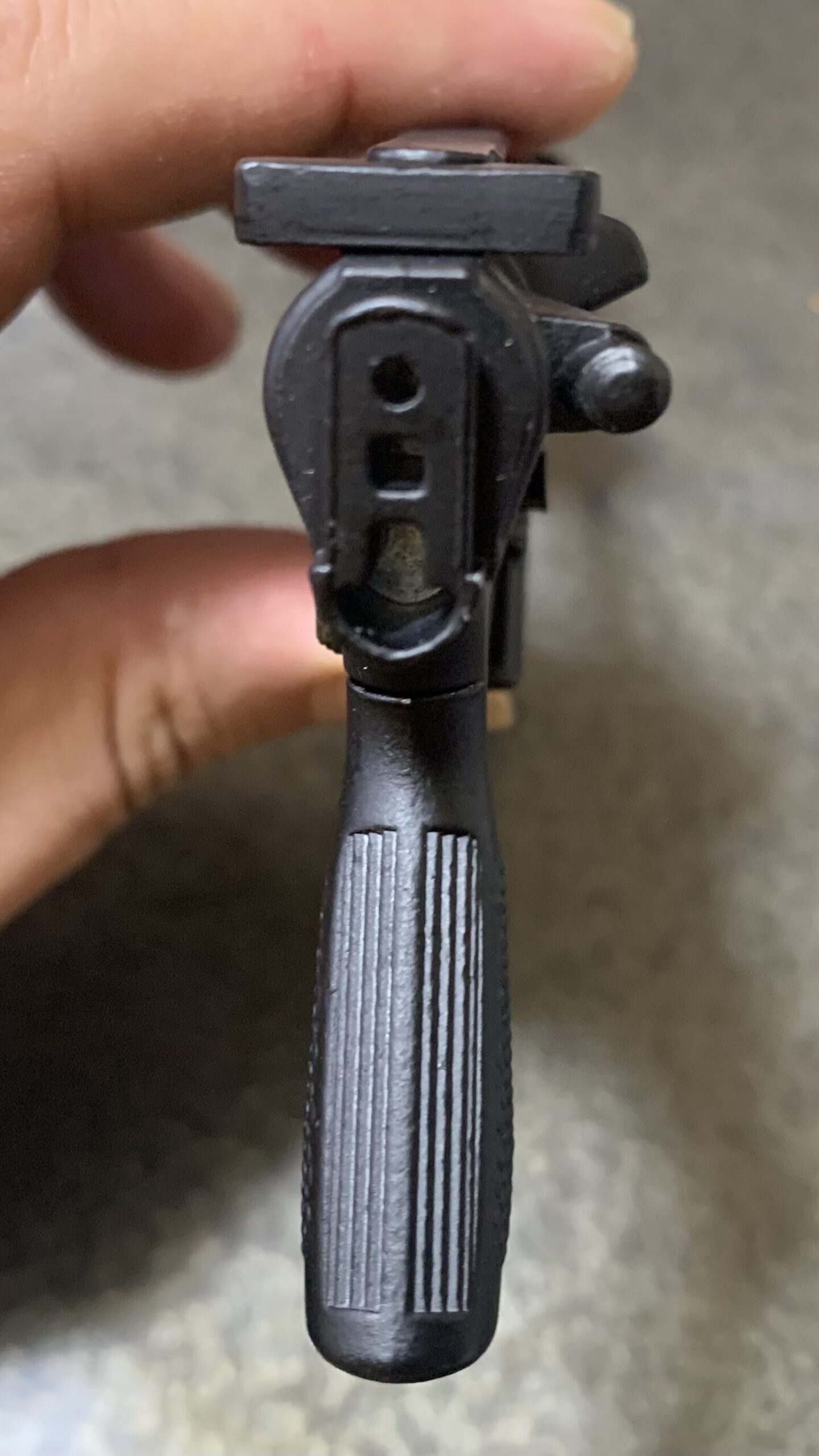 ATI MINI AR-15(M4A1 RIS) 金属スケールモデル バッファーチューブ付け根