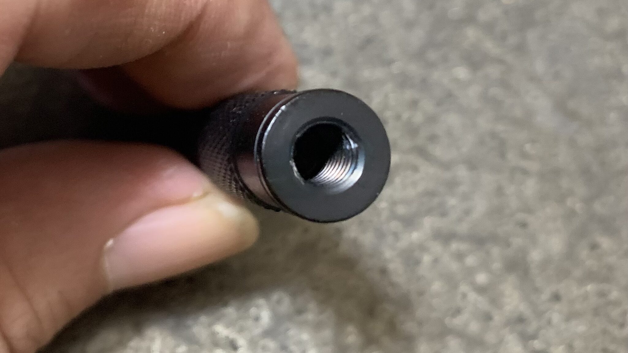 ATI MINI AR-15(M4A1 RIS) 金属スケールモデル サイレンサーねじ切り