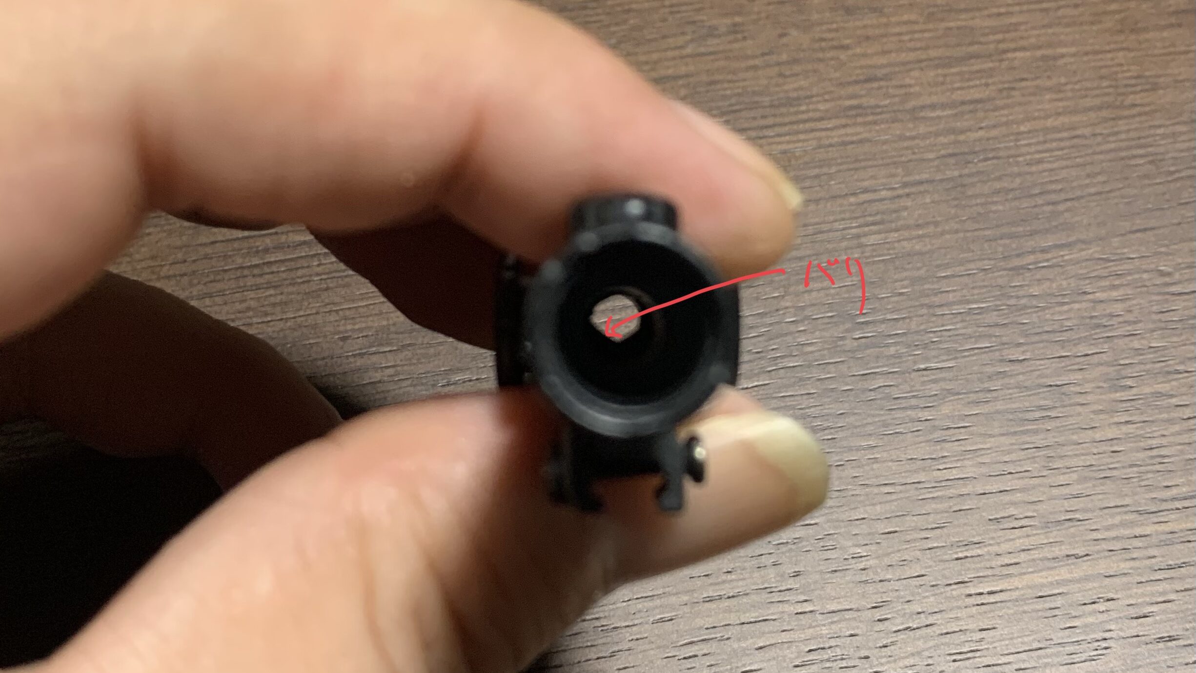 ATI MINI バレットM82A1 スコープの内側