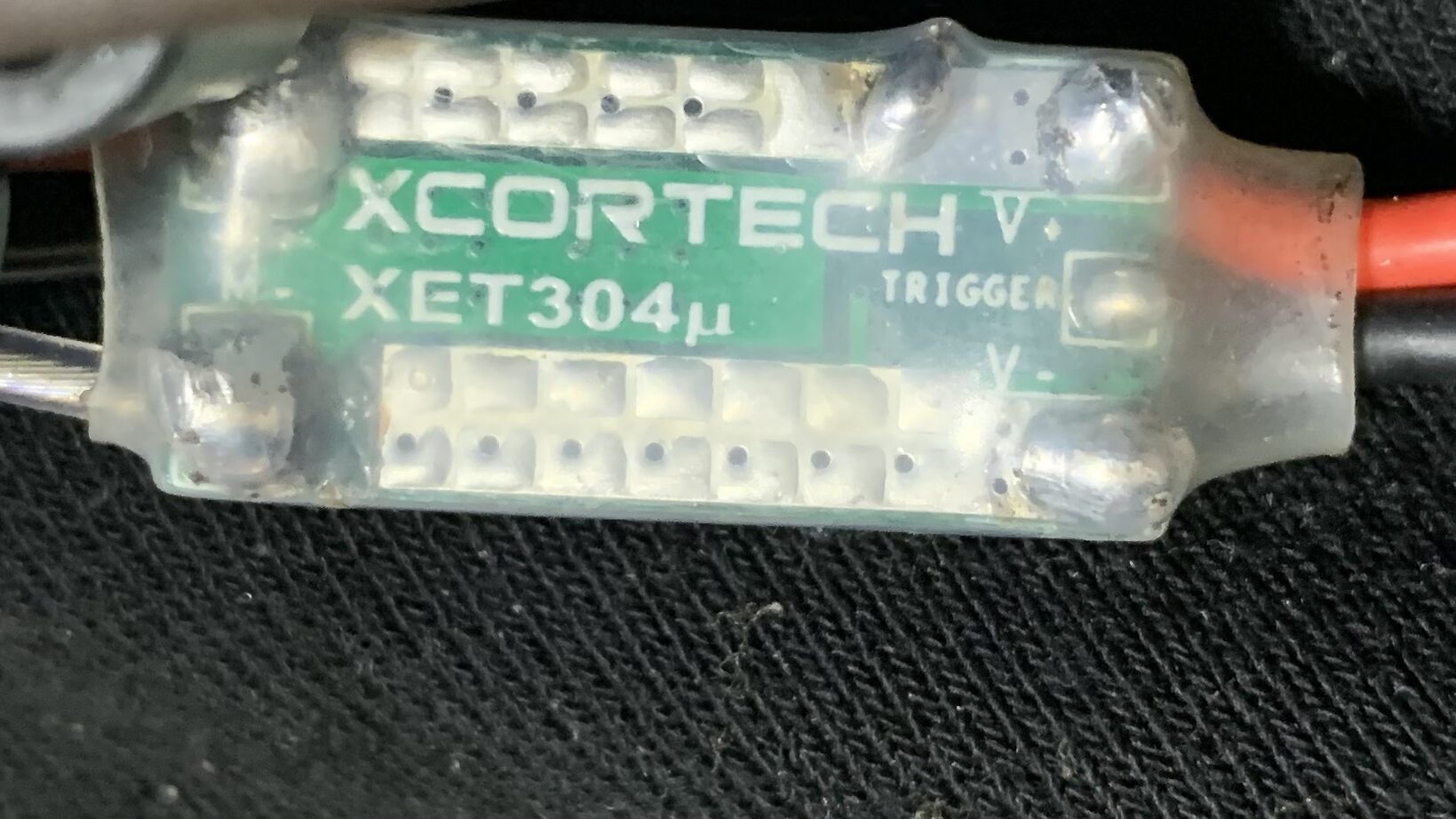 取り付けたMOSFETの裏側