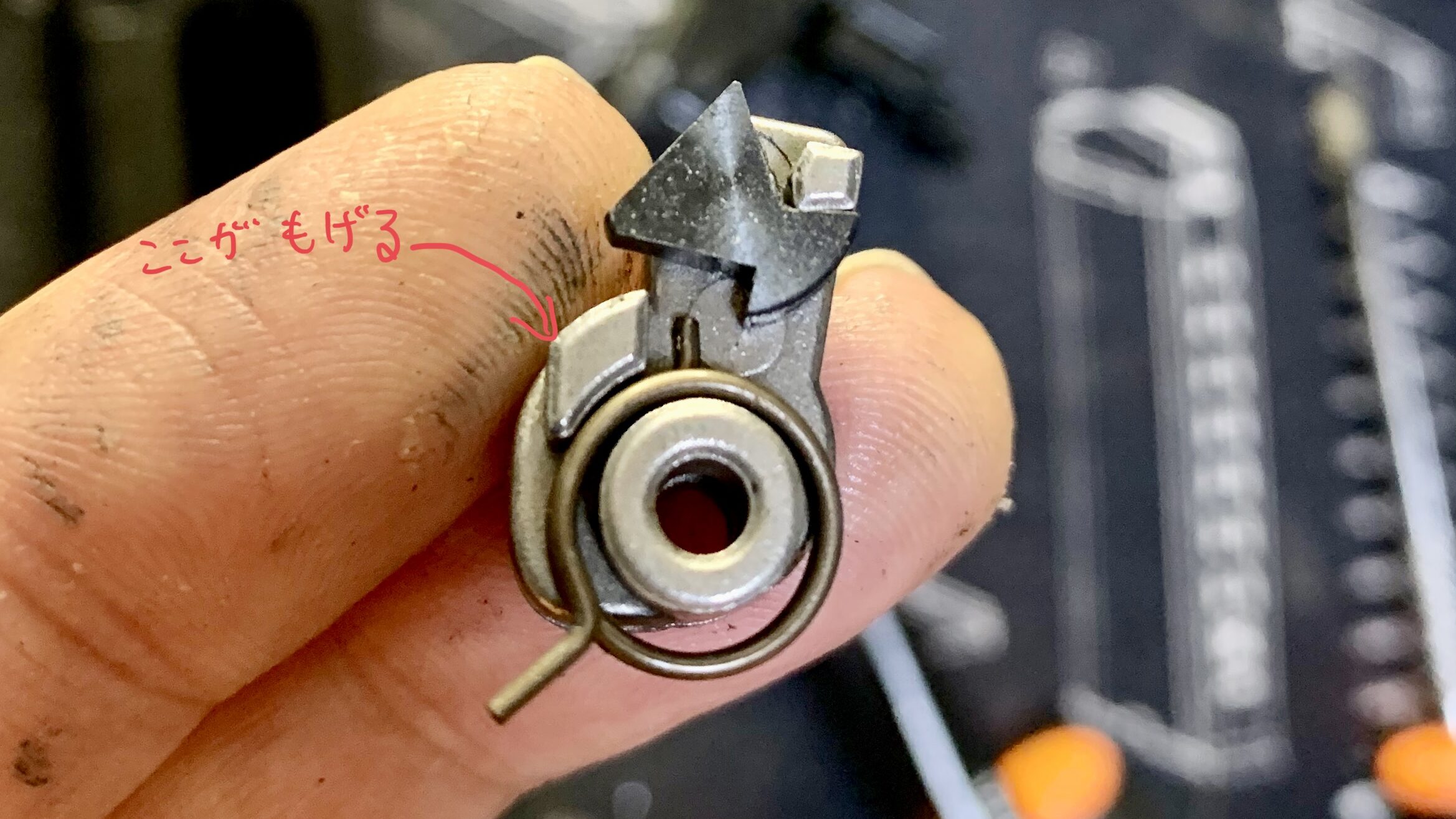 BATON BGー17(グロック17 GEN.5） CO2GBB ハンマーアッシー