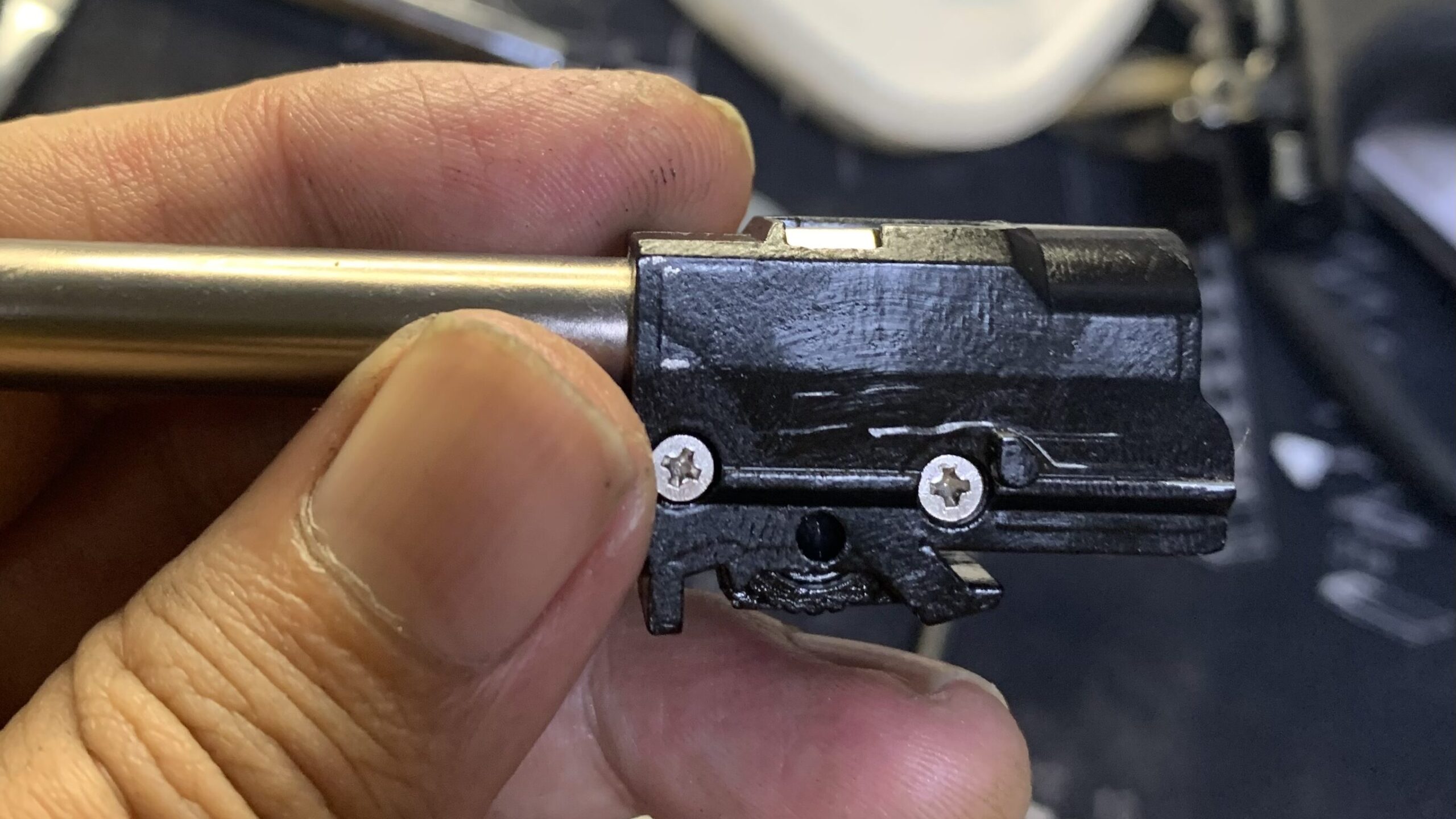 BATON BGー17(グロック17 GEN.5） CO2GBB ホップチャンバーの完成