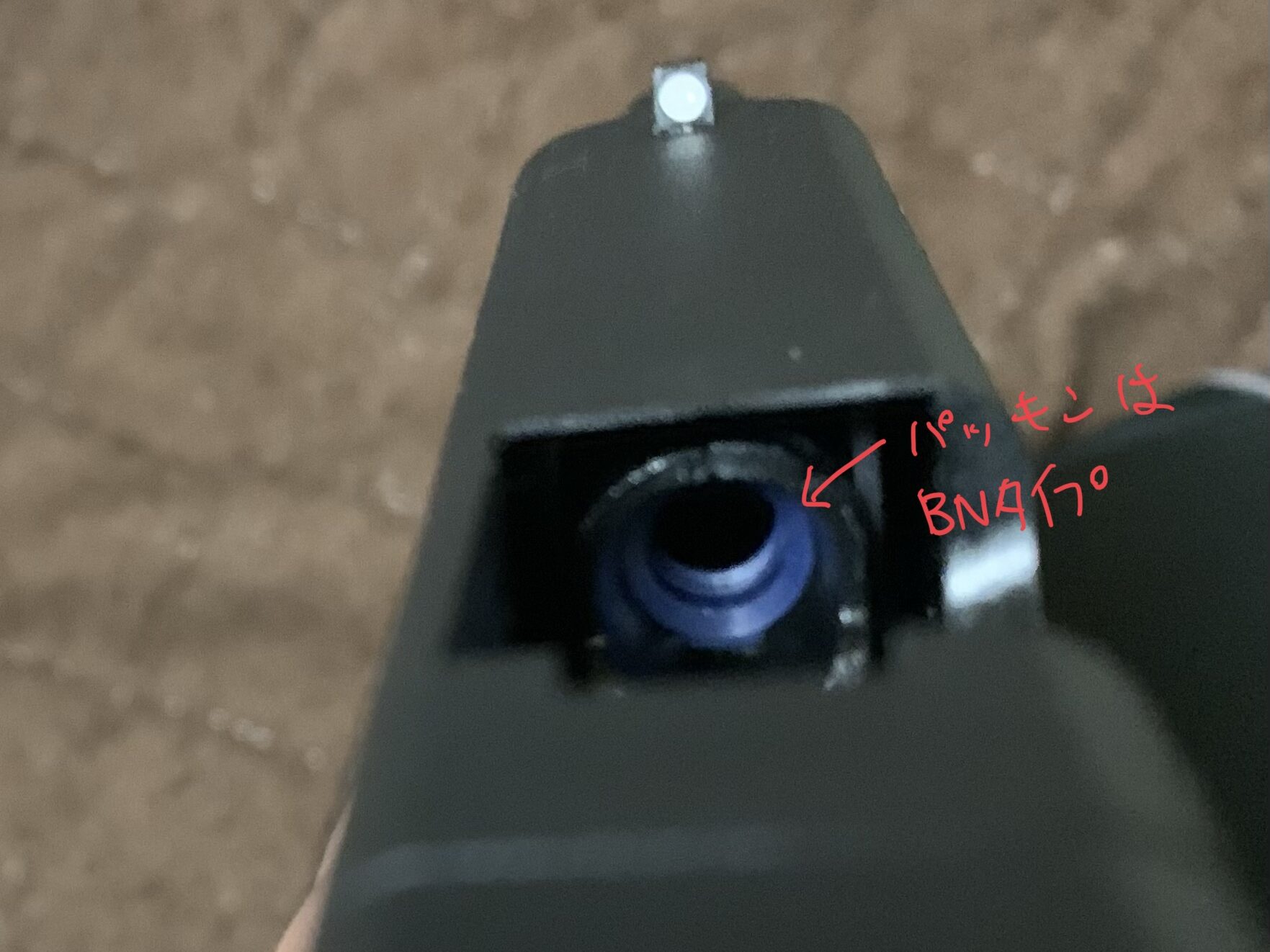 BATON BGー17(グロック17 GEN.5) CO2GBB ホップパッキン