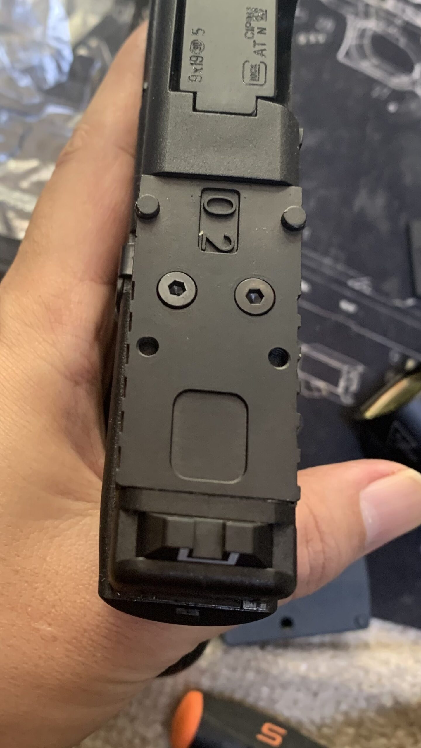 BATON BGー17(グロック17 GEN.5) CO2GBB MOSプレート②