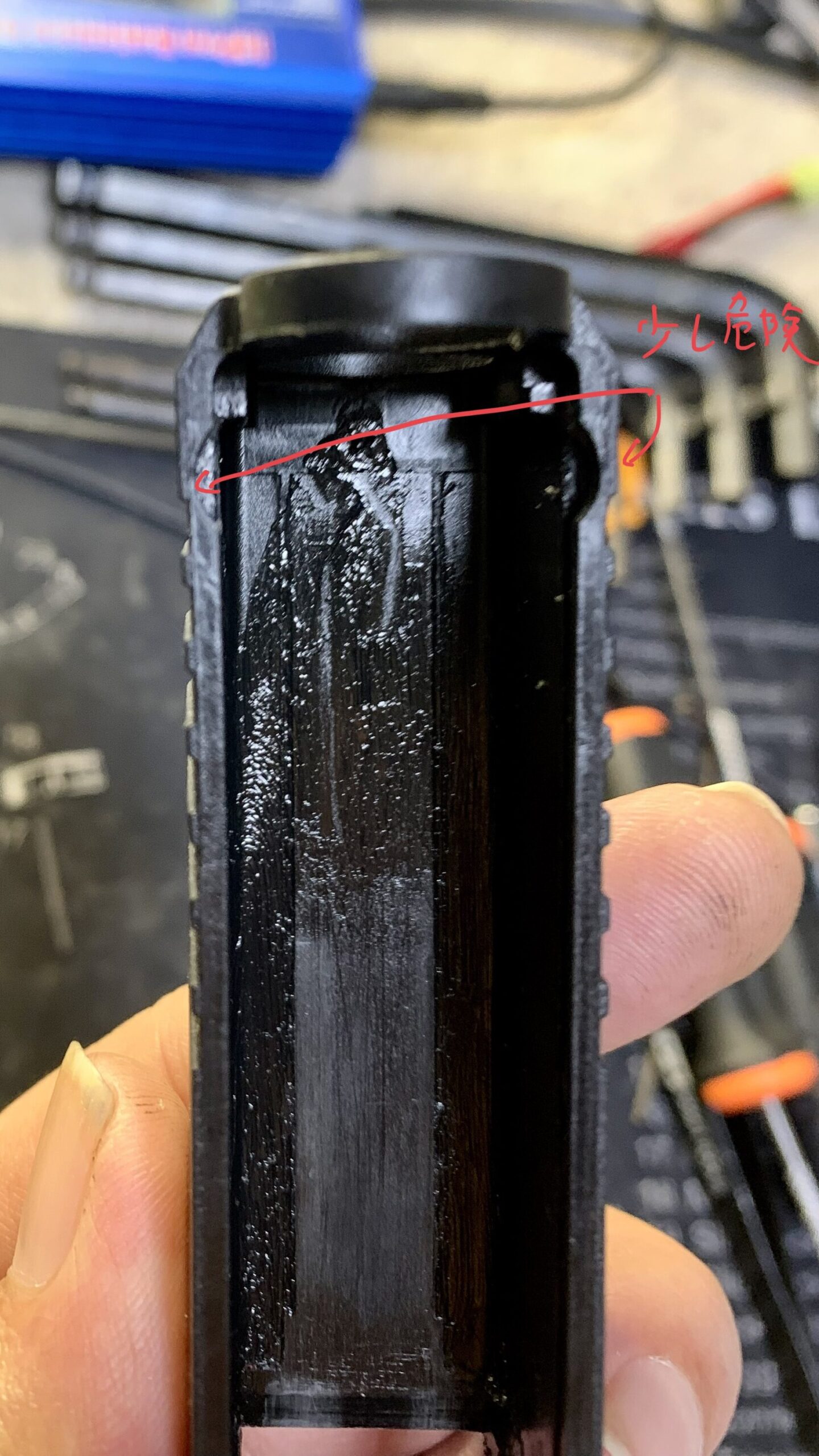 BATON BGー17(グロック17 GEN.5) CO2GBB スライド先端部