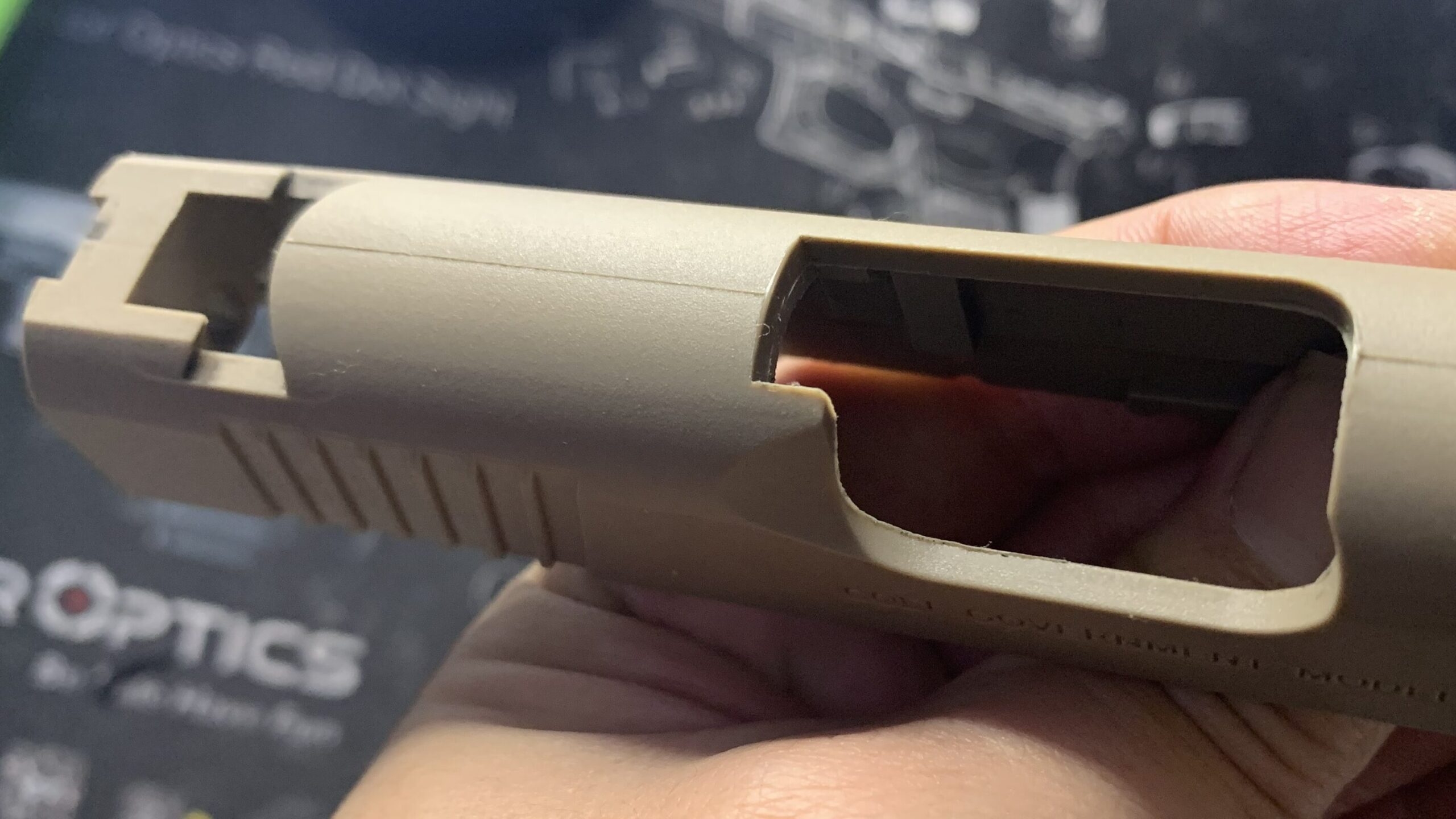  BATON BM-45 CO2GBB イジェクションポート付け根