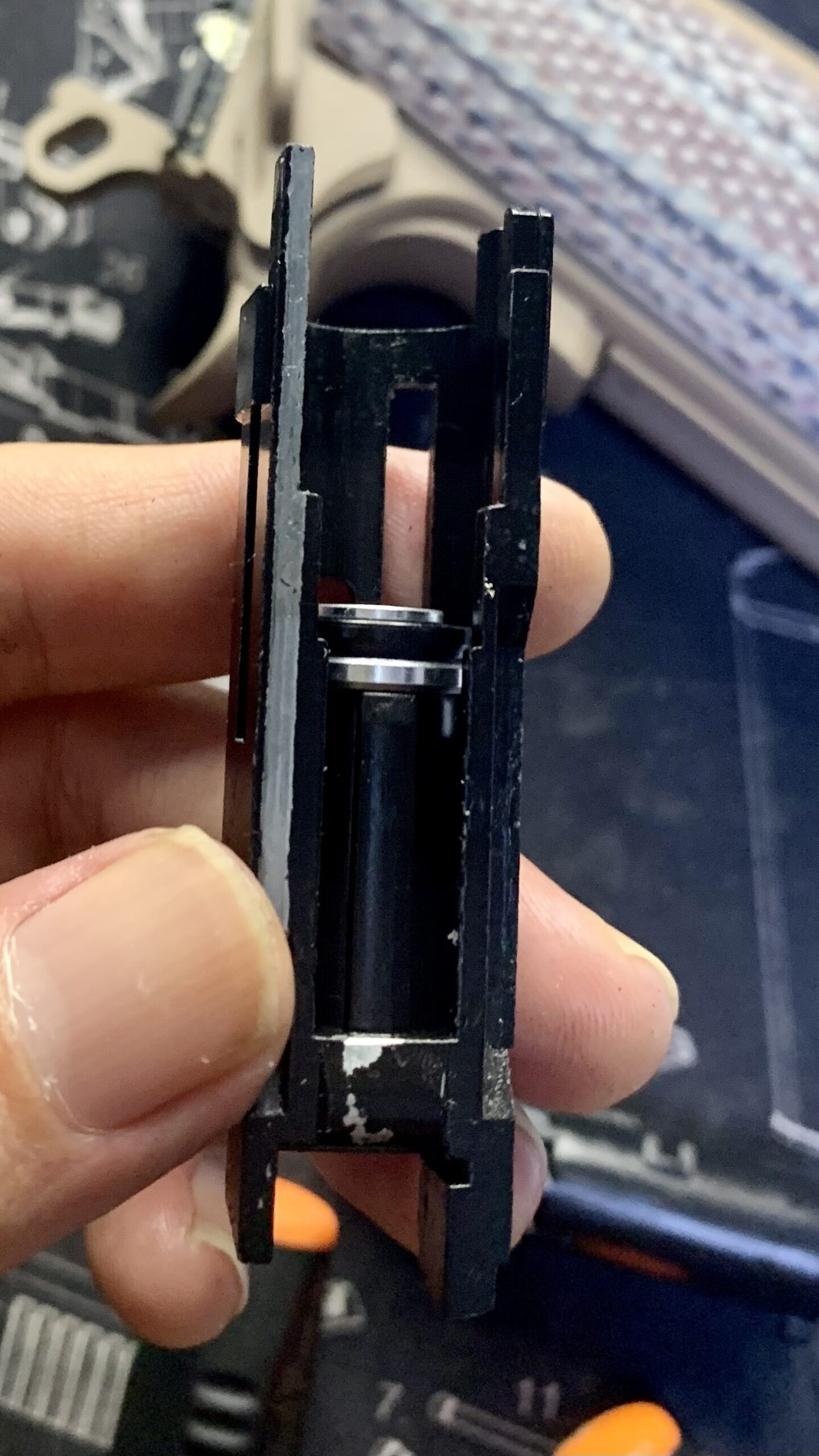  BATON BM-45 CO2GBB ピストンカップ下側