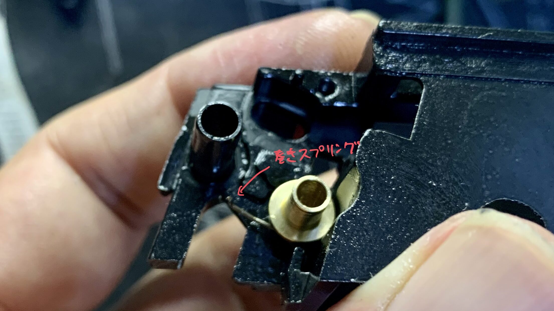 BATON BM-45 CO2GBB 巻きスプリング