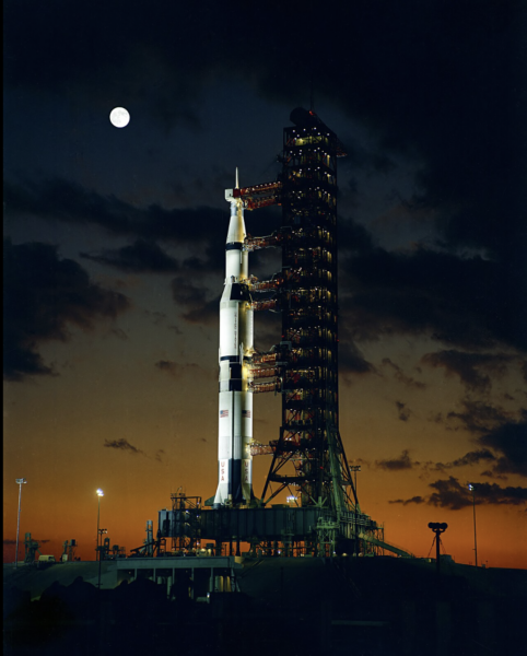 Apollo 4 Saturn V　出典:NASA,Public Domain