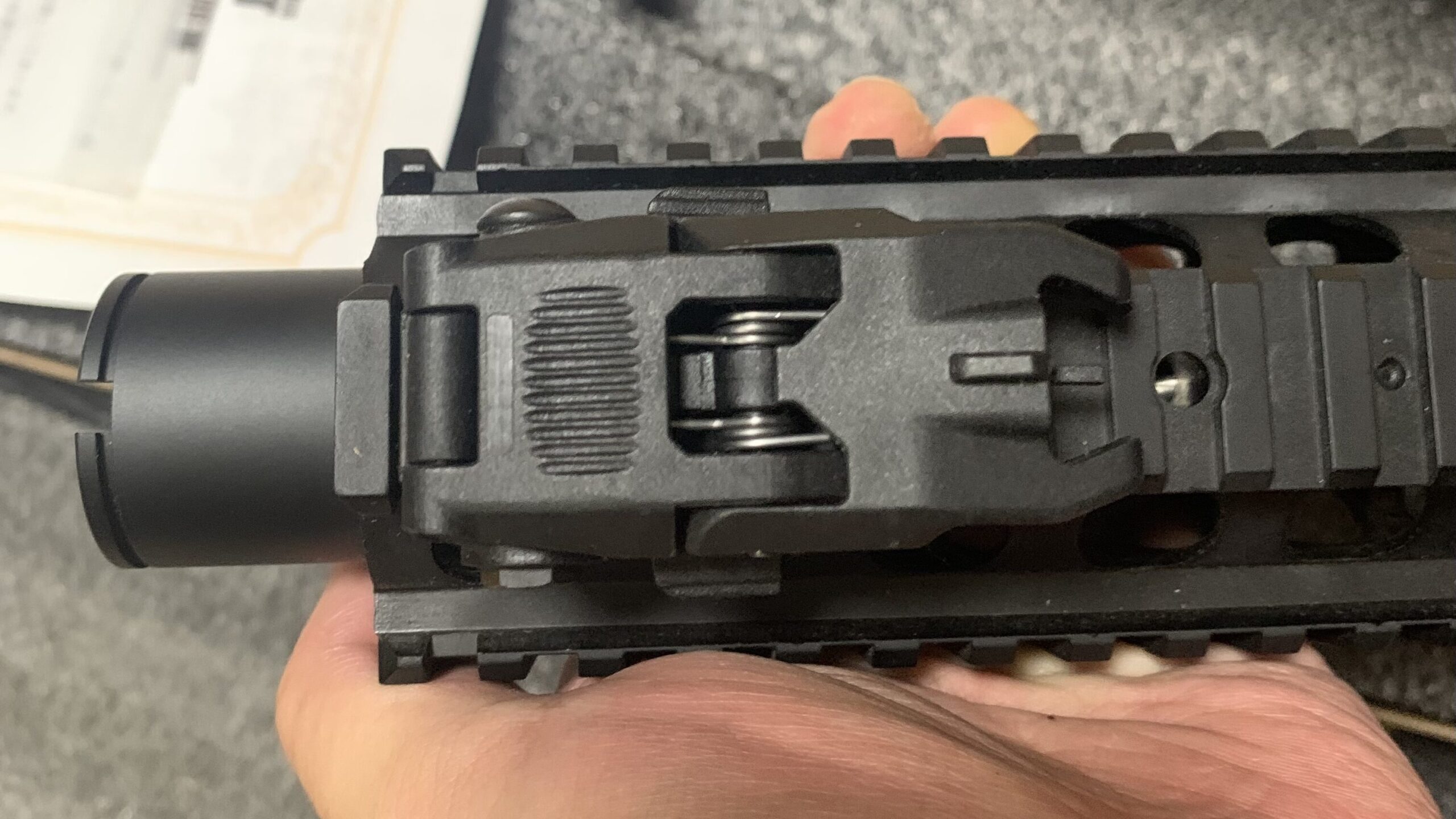 DMT-07 AR-15 combatlighter フロントサイト