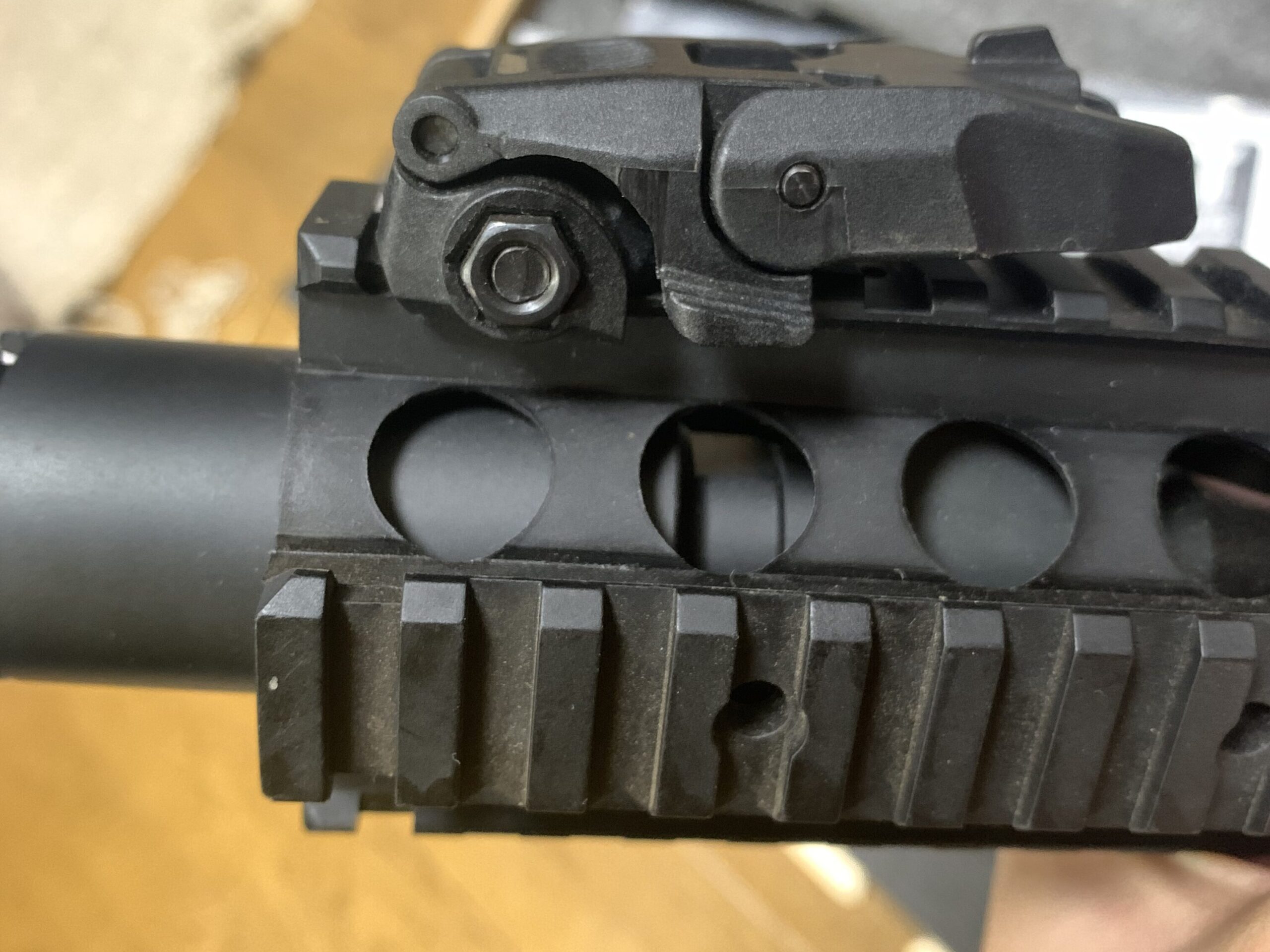 DMT-07 AR-15 combatlighter ガスブロック