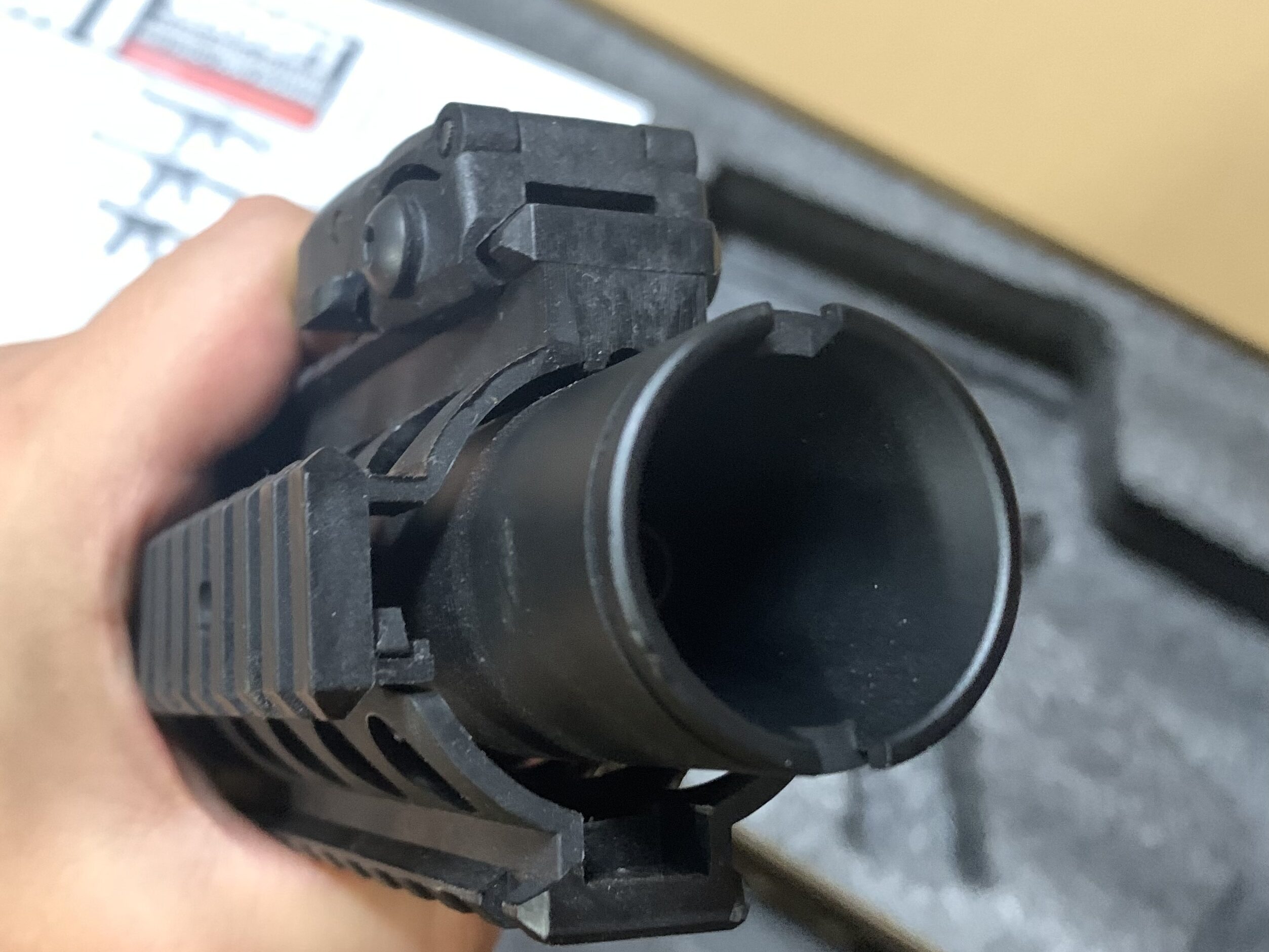 DMT-07 AR-15 combatlighter サイレンサー風マズル