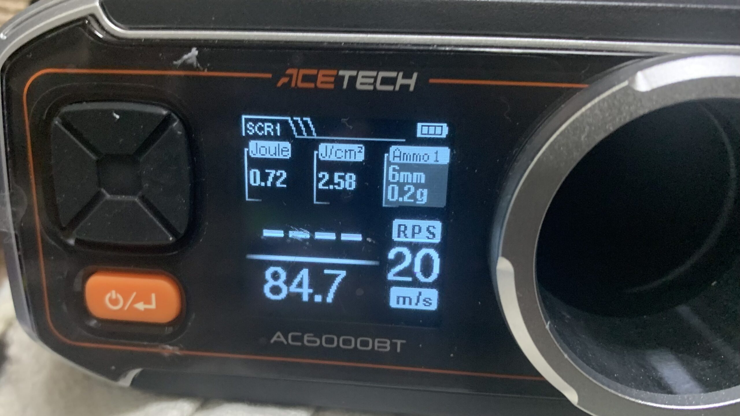DMT-07 AR-15 combatlighter 初速