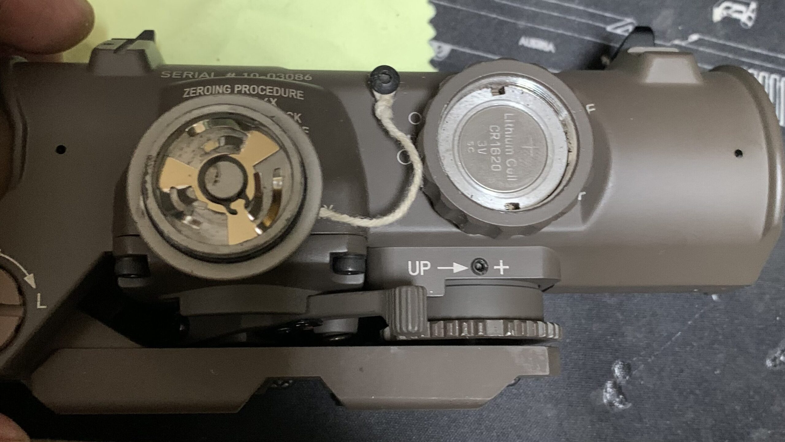 エボギア　エルカン　スペクターDR 電池スペース