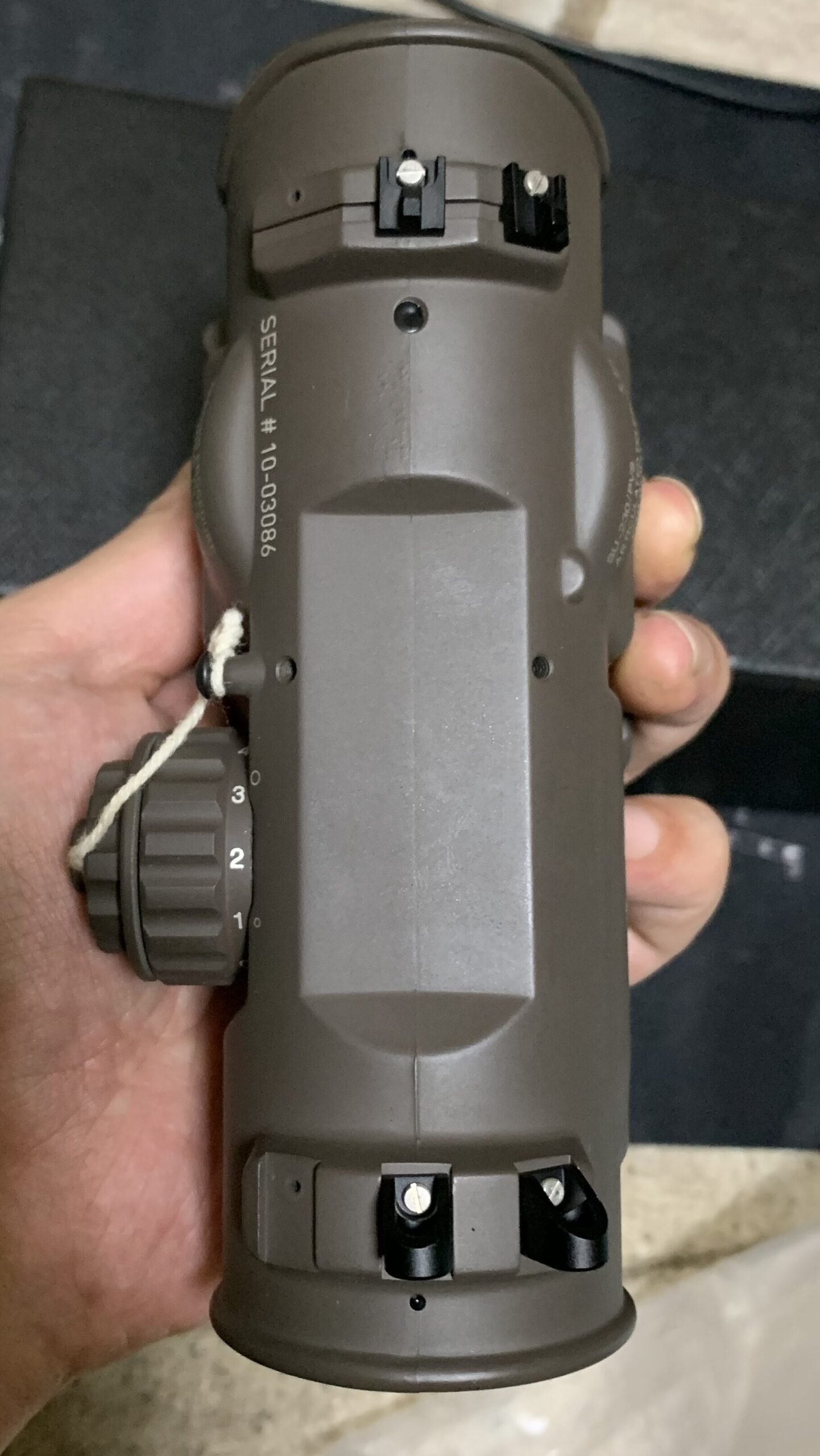 エボギア　エルカン　スペクターDR トップビュー