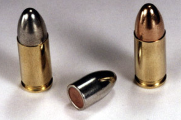 9mmx19 パラベラム　出典:Public Domain