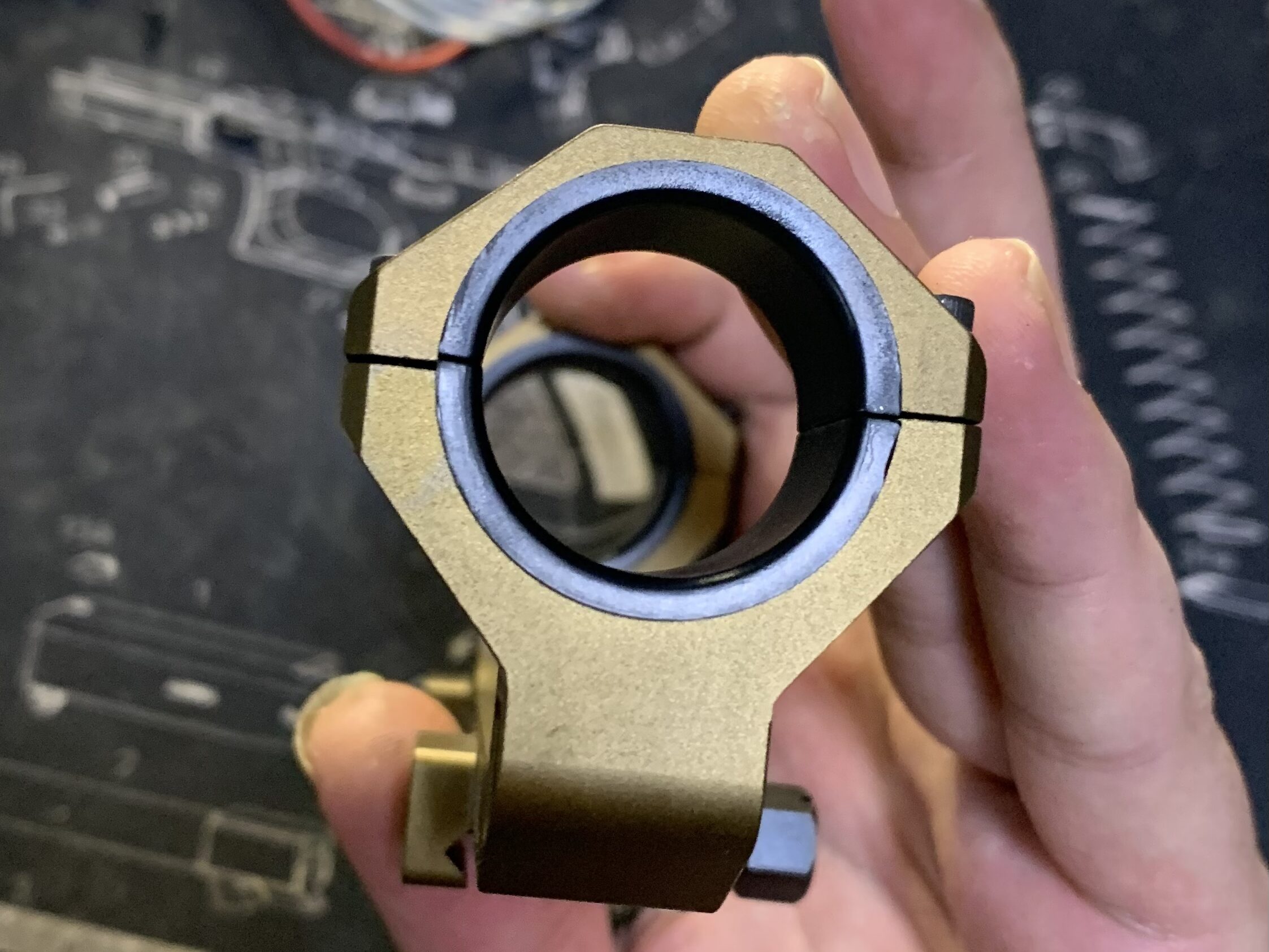 ガイズリー　レプリカ　ワンピーススコープマウント　前側