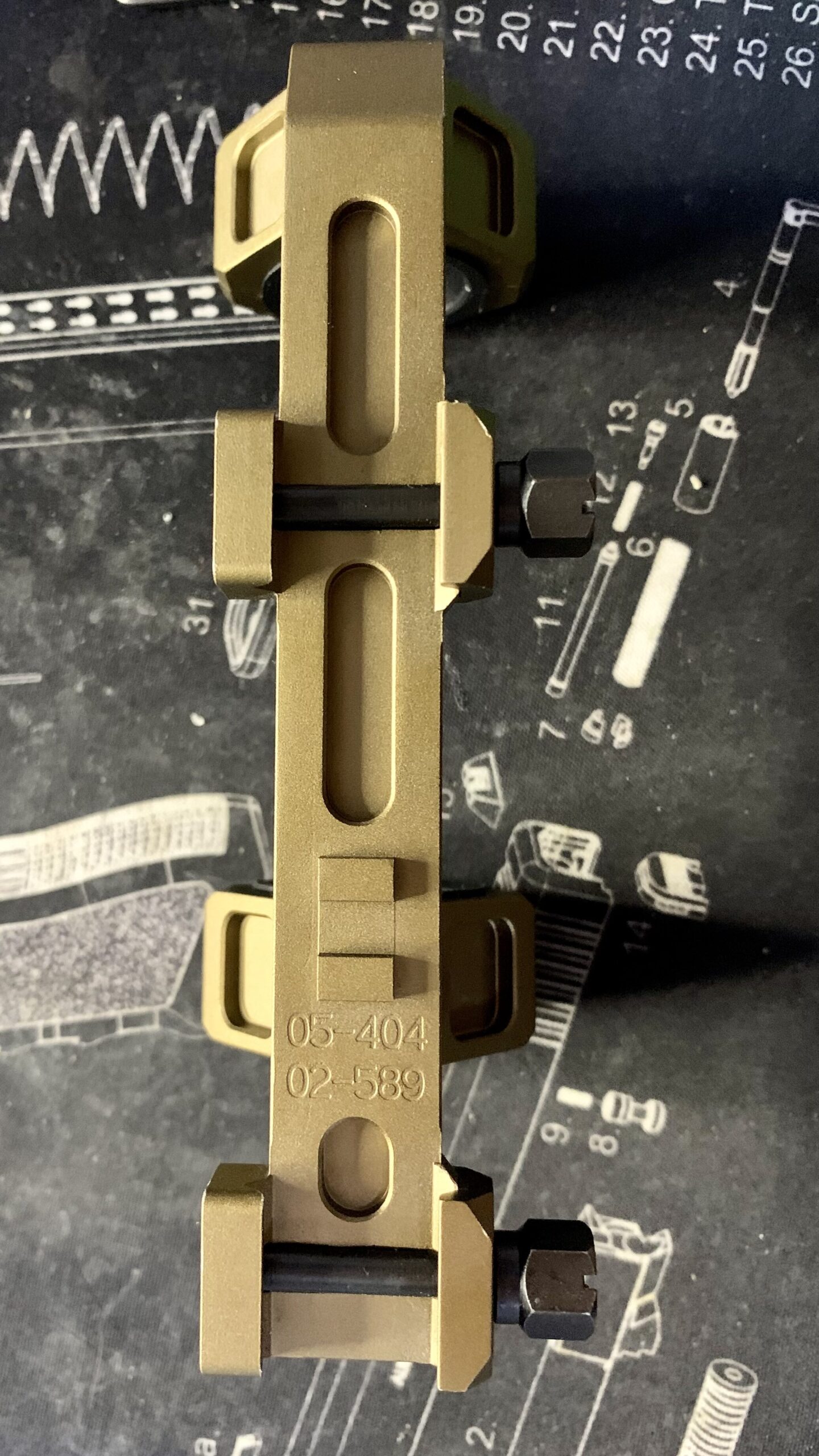 ガイズリー　レプリカ　ワンピーススコープマウント　後側