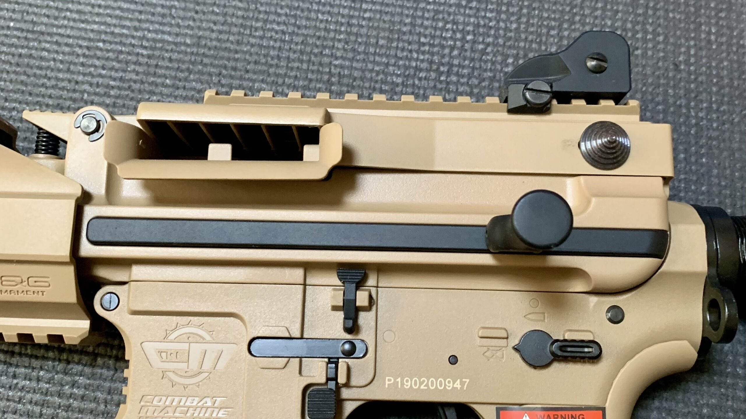 G＆G CM16 LMG ETU DST チャージングハンドルレバー